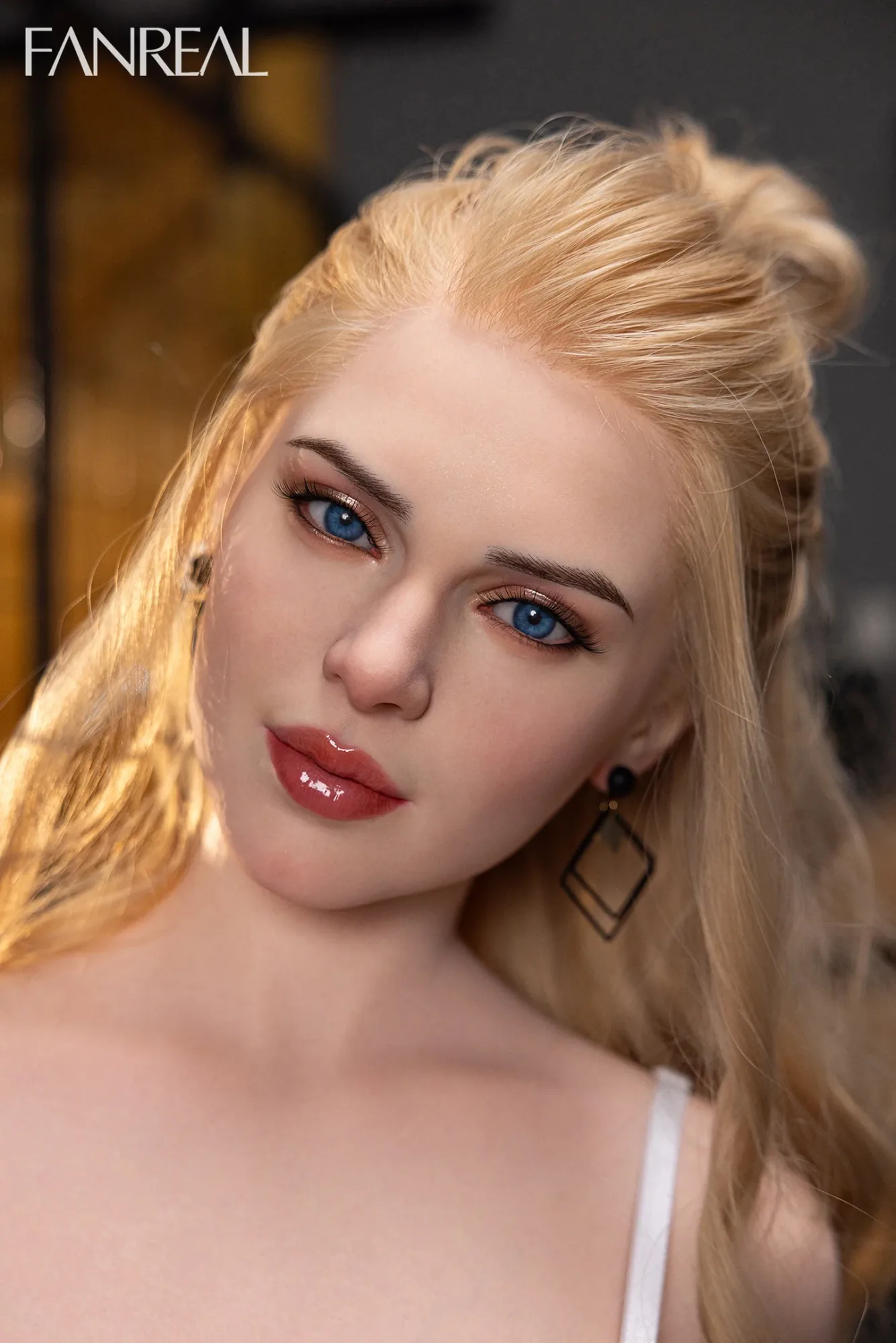 FANREAL Doll Gina – 155cm F-Cup Silicone Sex Doll with Real Skin Texture