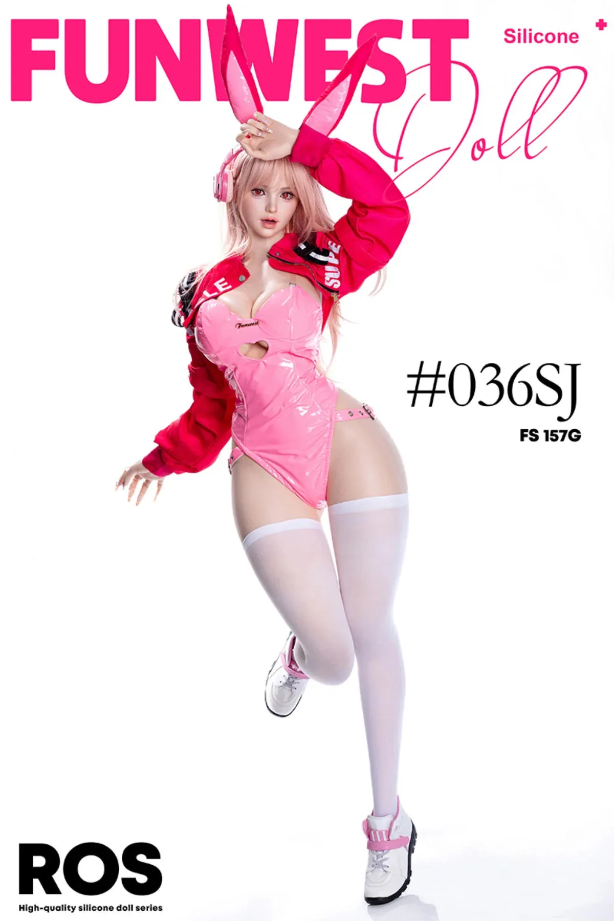 FunWest Doll 157 cm G Silicone - White Lily (Real Skin Texture) view 7