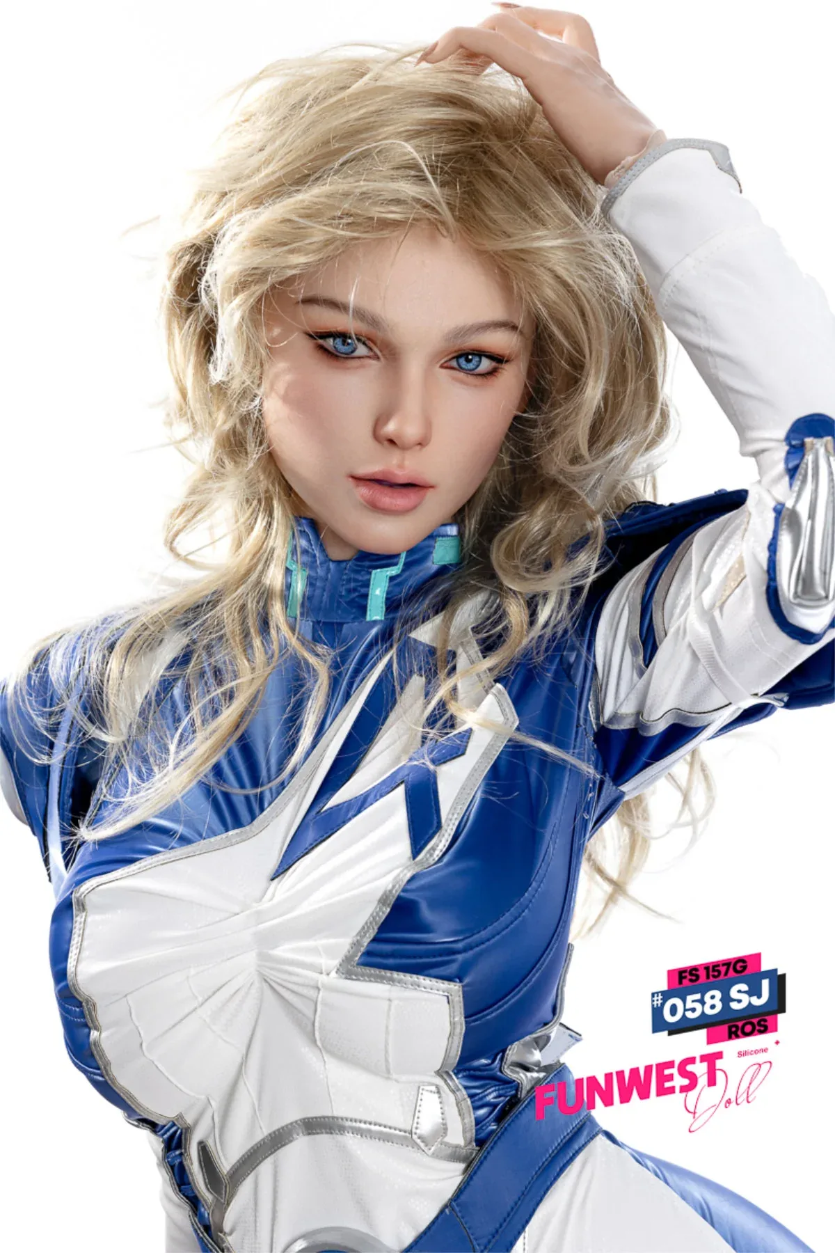 FunWest Doll 157 cm G Silicone - White Eloise (Real Skin Texture) view 5