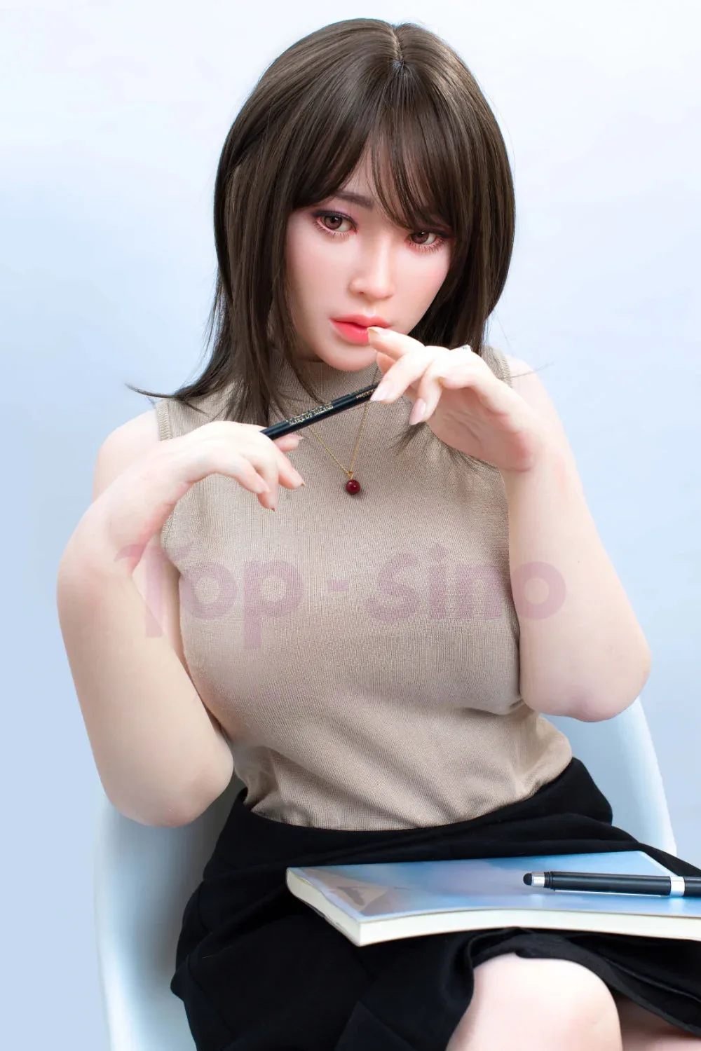 Top Sino 165 cm E Platinum Silicone - Miting view 4