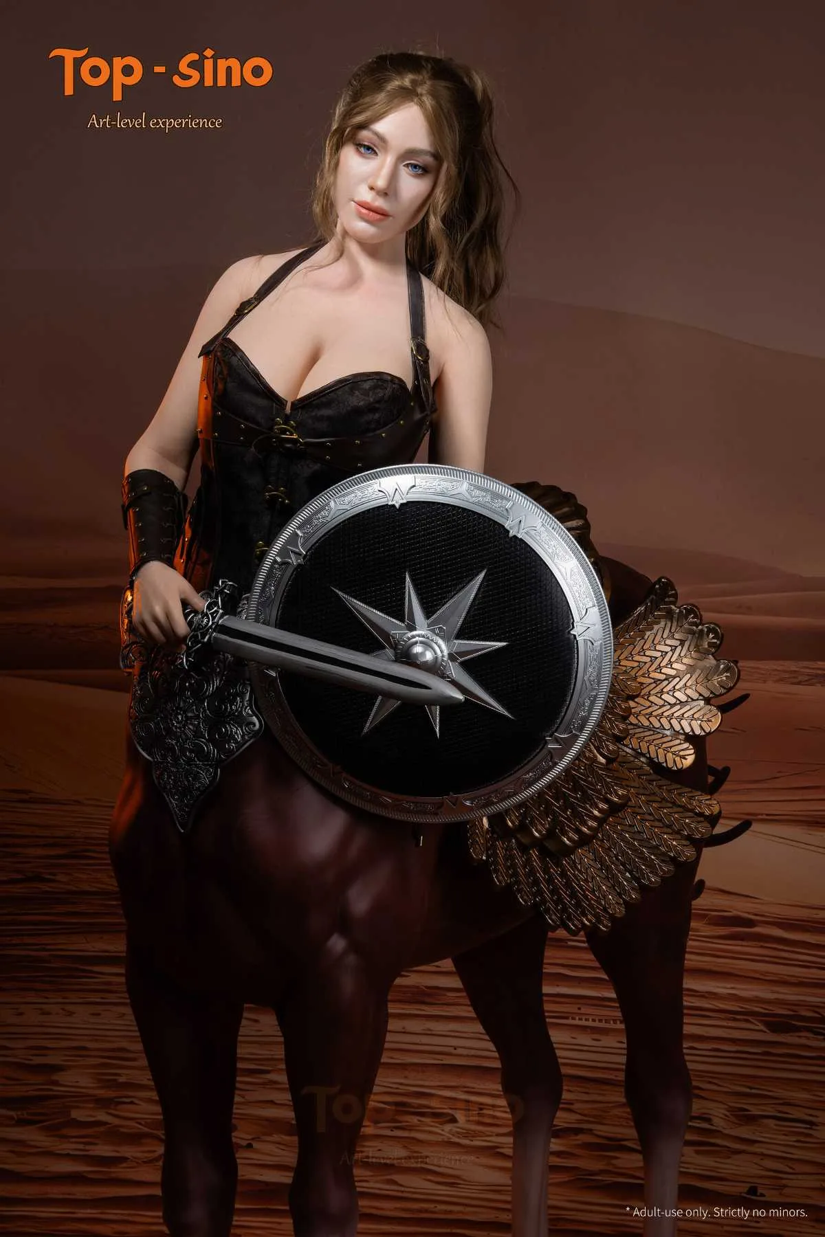 Top Sino Torso T96 cm Platinum Silicone Recreated Series - Adriana (RRS+) view 2