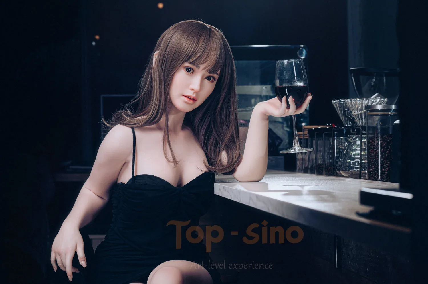 Top Sino 157 cm D Platinum Silicone - Minan view 3
