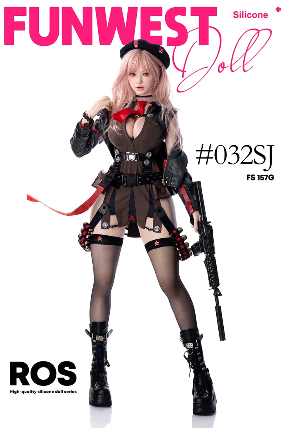 FunWest Doll 157 cm G Silicone - White Lucy (Real Skin Texture) view 7