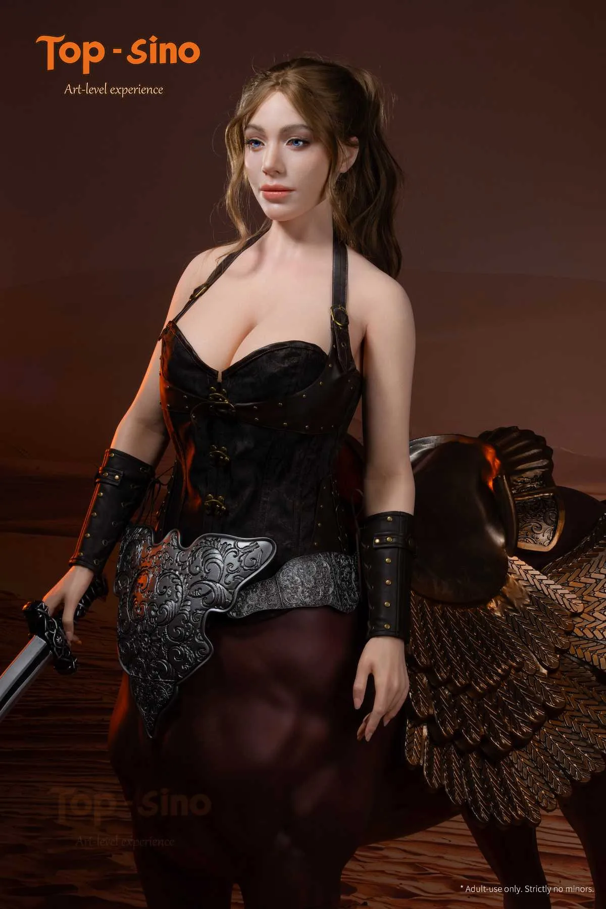 Top Sino Torso T96 cm Platinum Silicone Recreated Series - Adriana (RRS+) view 4