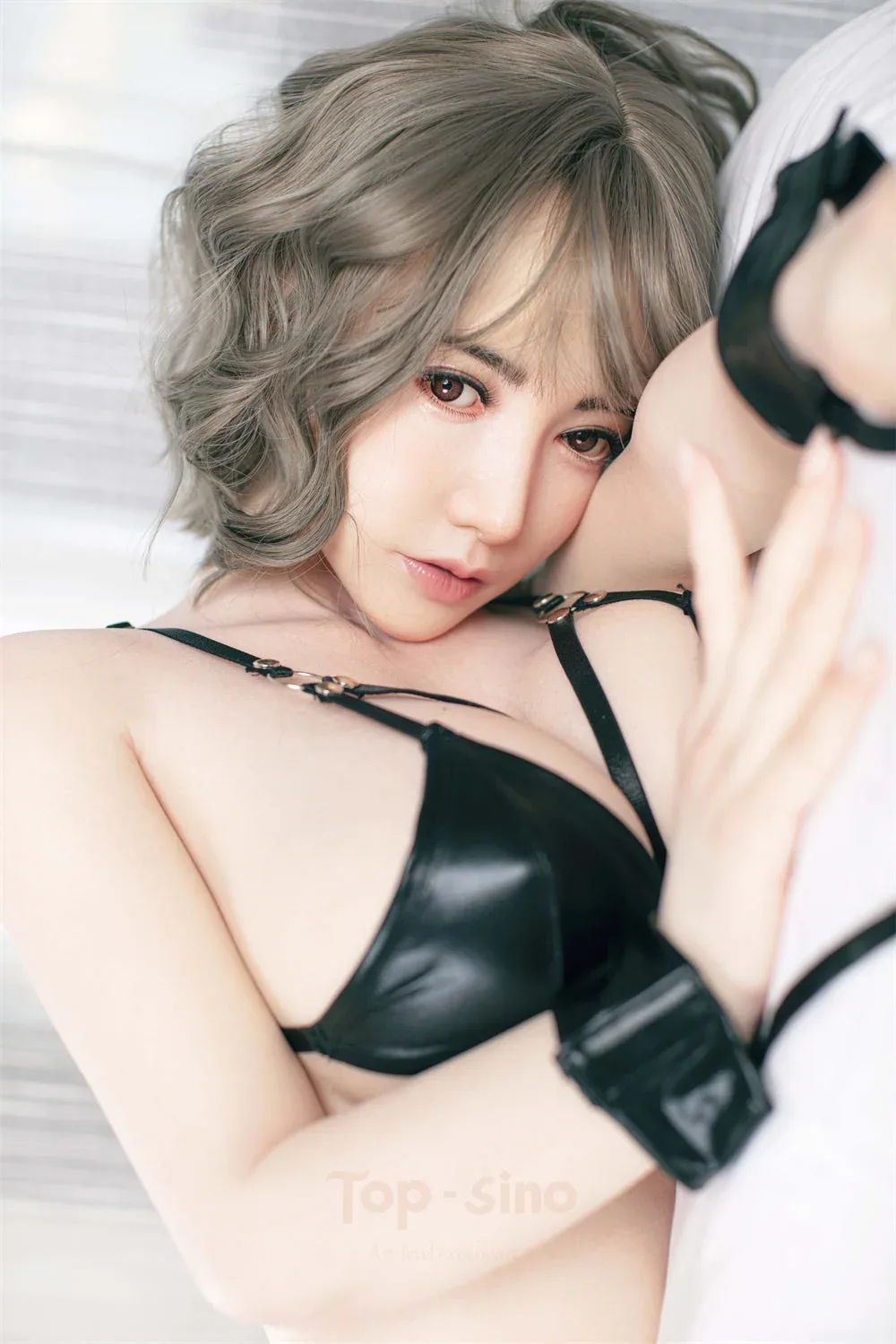 Top Sino Torso 90 cm E Platinum Silicone - Mimei view 2