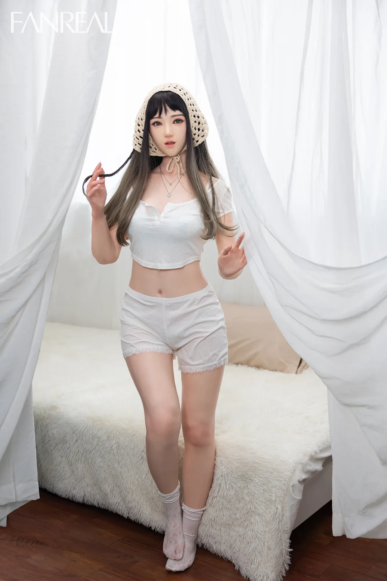 FANREAL Doll Jia – 158cm B-Cup Realistic Silicone Sex Doll view 4