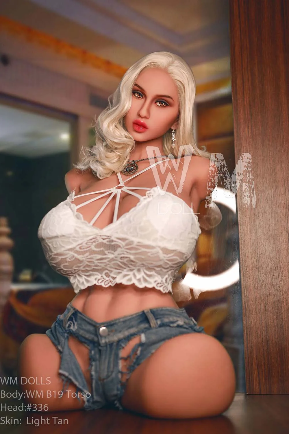 WM DOLL Pentrable Breast TORSO TPE - Aubrey view 1