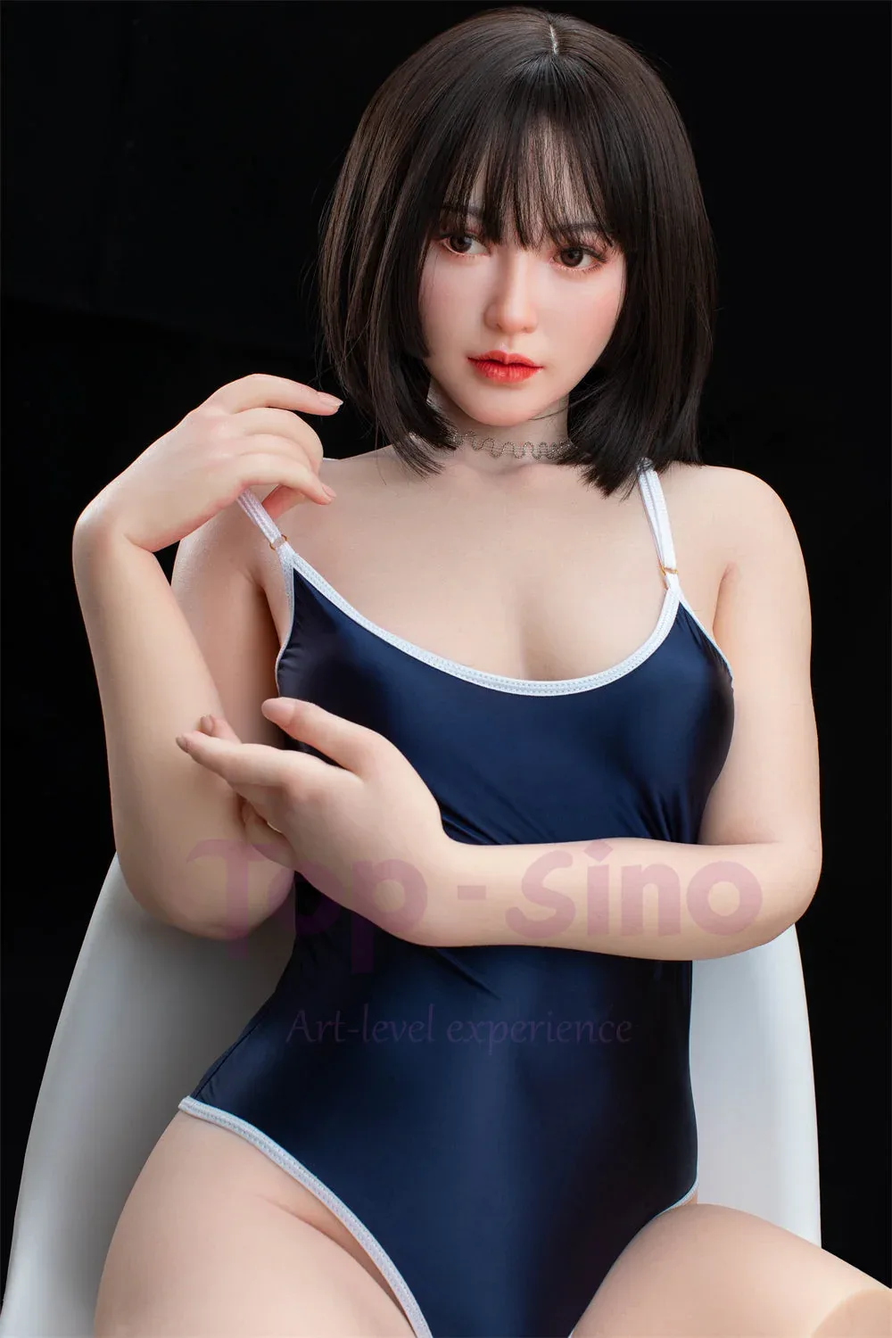 Top Sino Torso 95 cm C Platinum Silicone - Minan view 6
