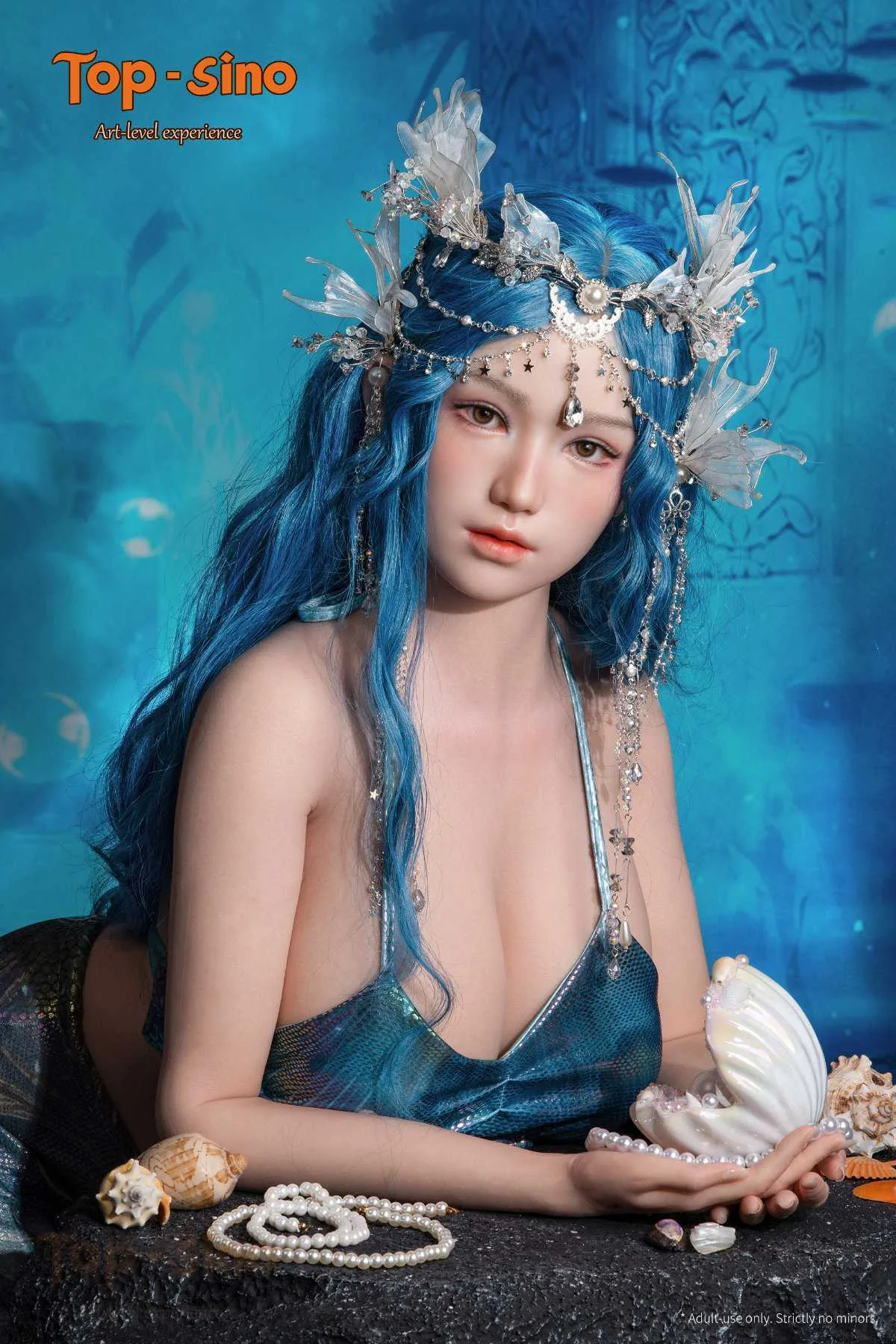 Top Sino Torso T96 cm Platinum Silicone Recreated Series - Misu (RRS+)