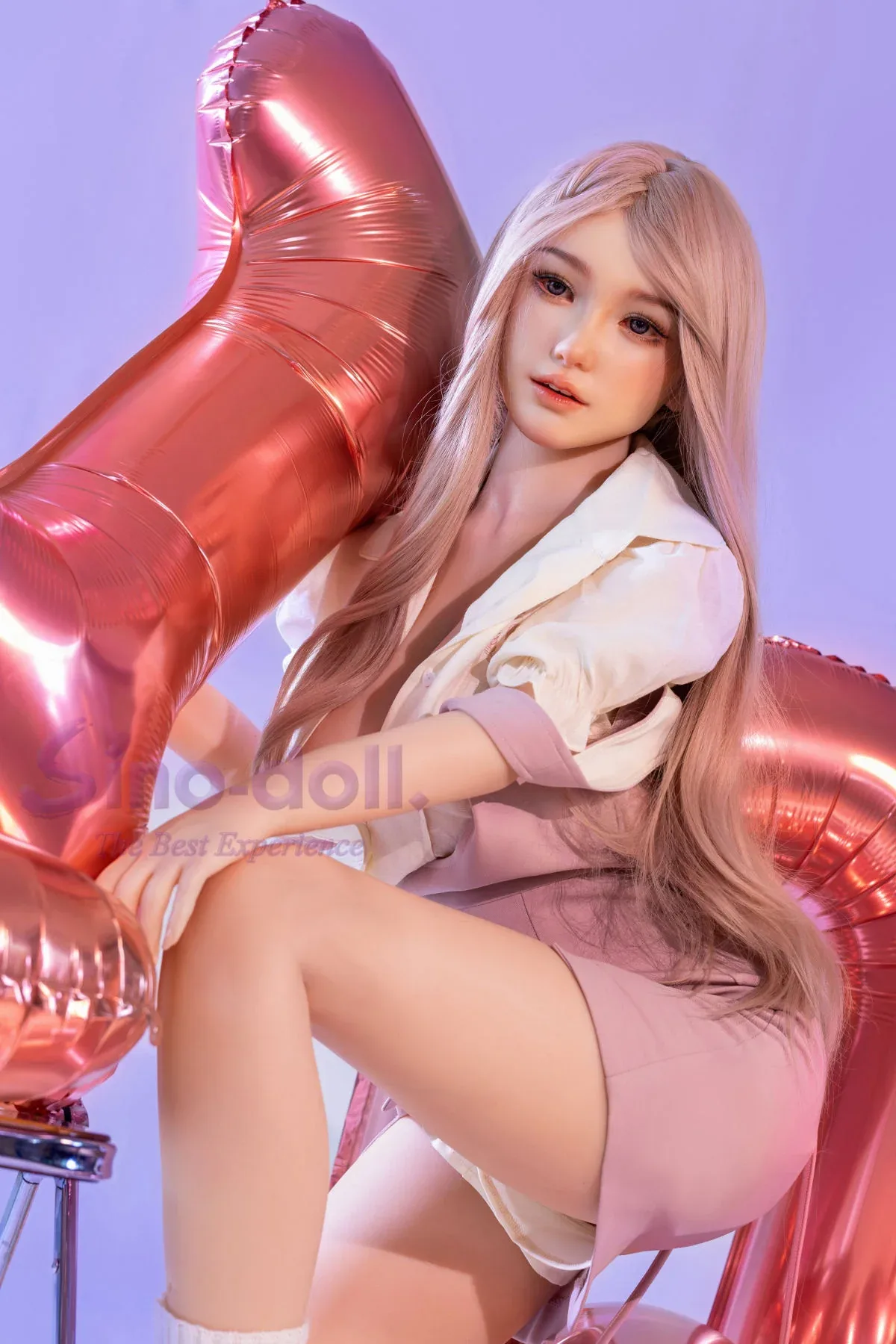 Sino Doll Soft Max 161 cm Platinum Silicone - Linchun (R+S Effect) view 5