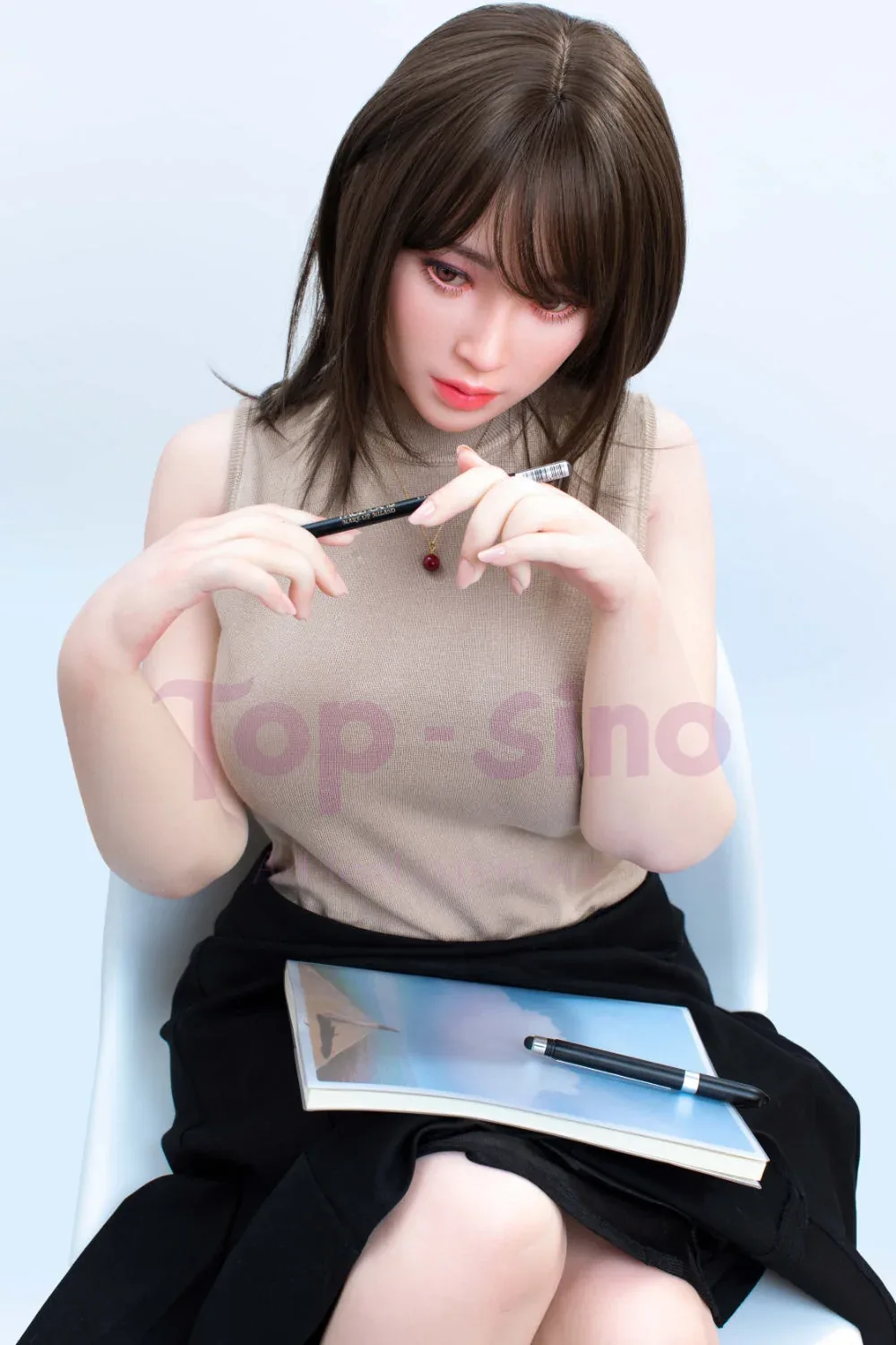 Top Sino 165 cm E Platinum Silicone - Miting view 6