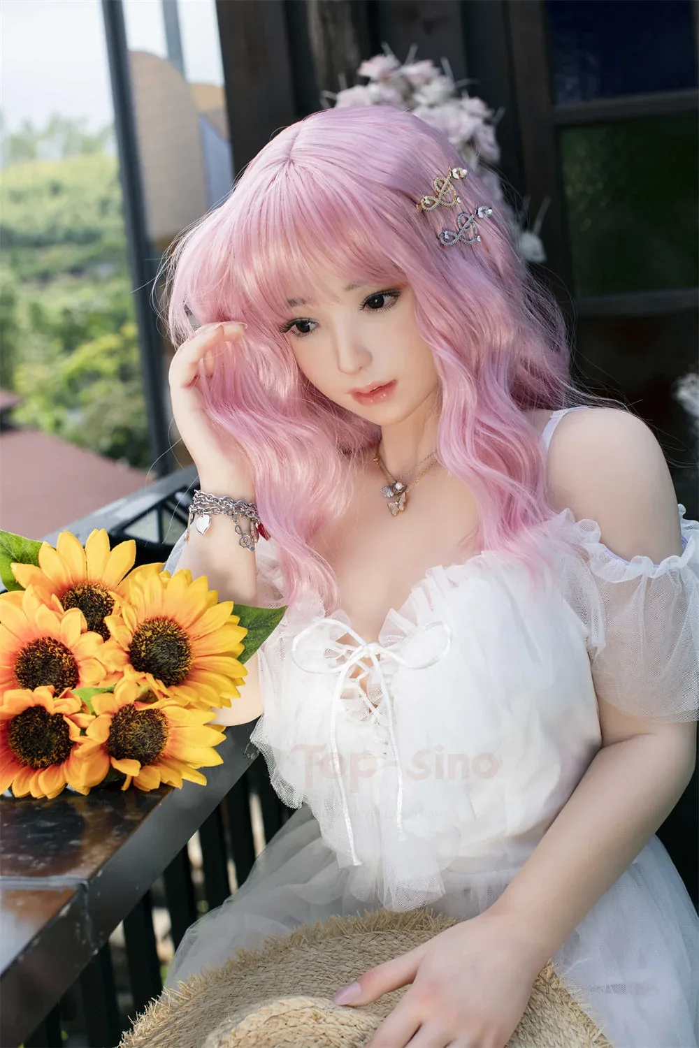 Top Sino 148 cm B Platinum Silicone - Mirei view 3