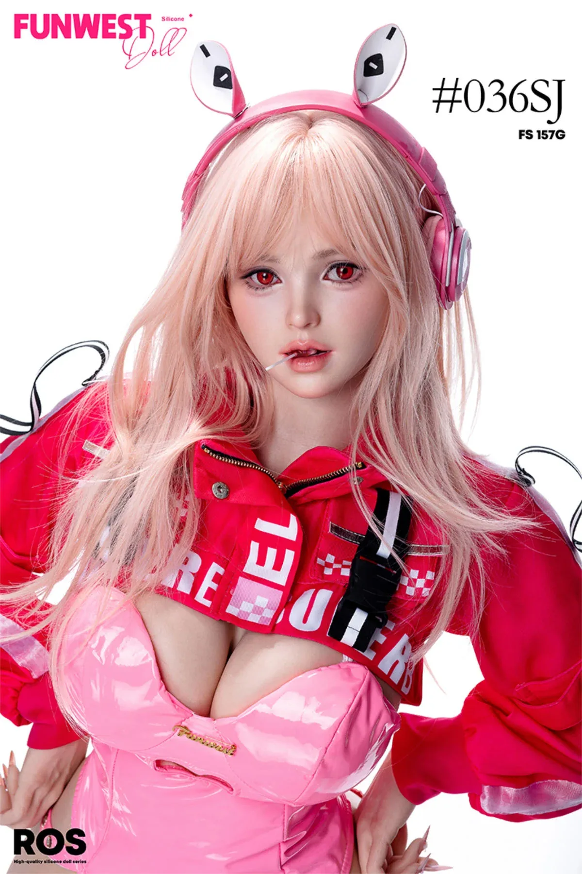 FunWest Doll 157 cm G Silicone - White Lily (Real Skin Texture) view 5