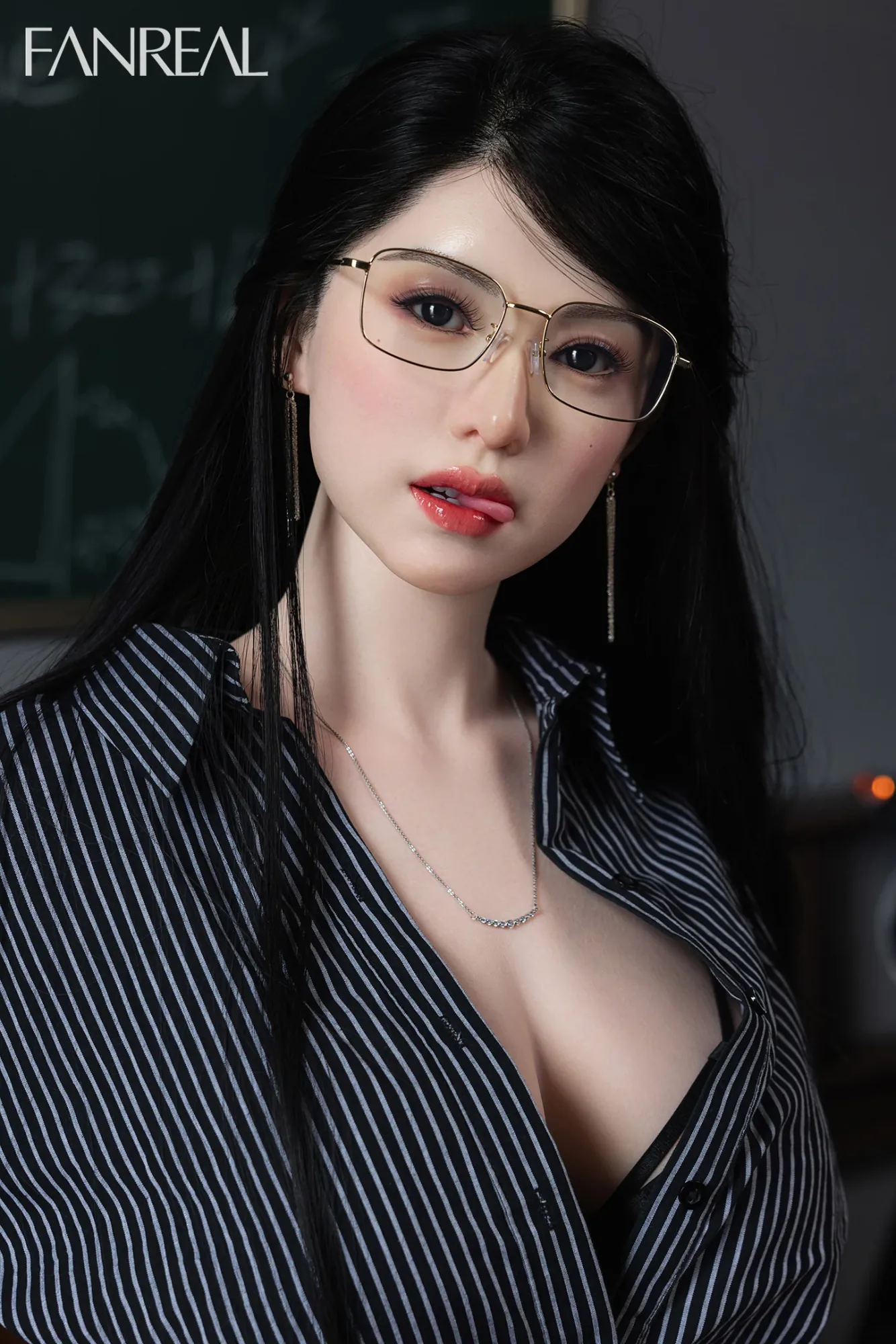 FANREAL Doll Kimmy V3 – 155cm F-Cup Silicone Sex Doll with Real Skin Texture view 3