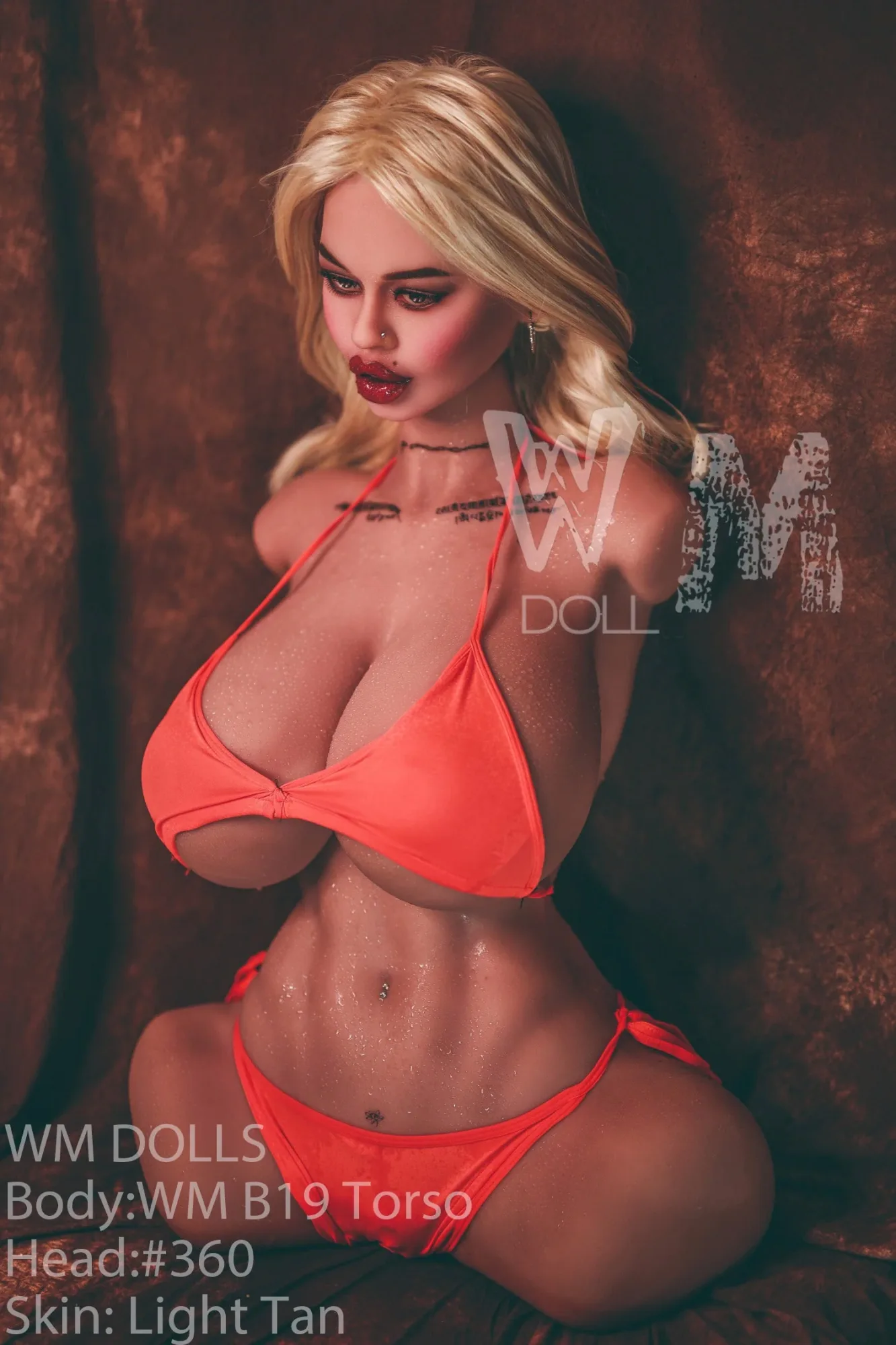 WM DOLL Pentrable Breast TORSO TPE - Hailey view 1