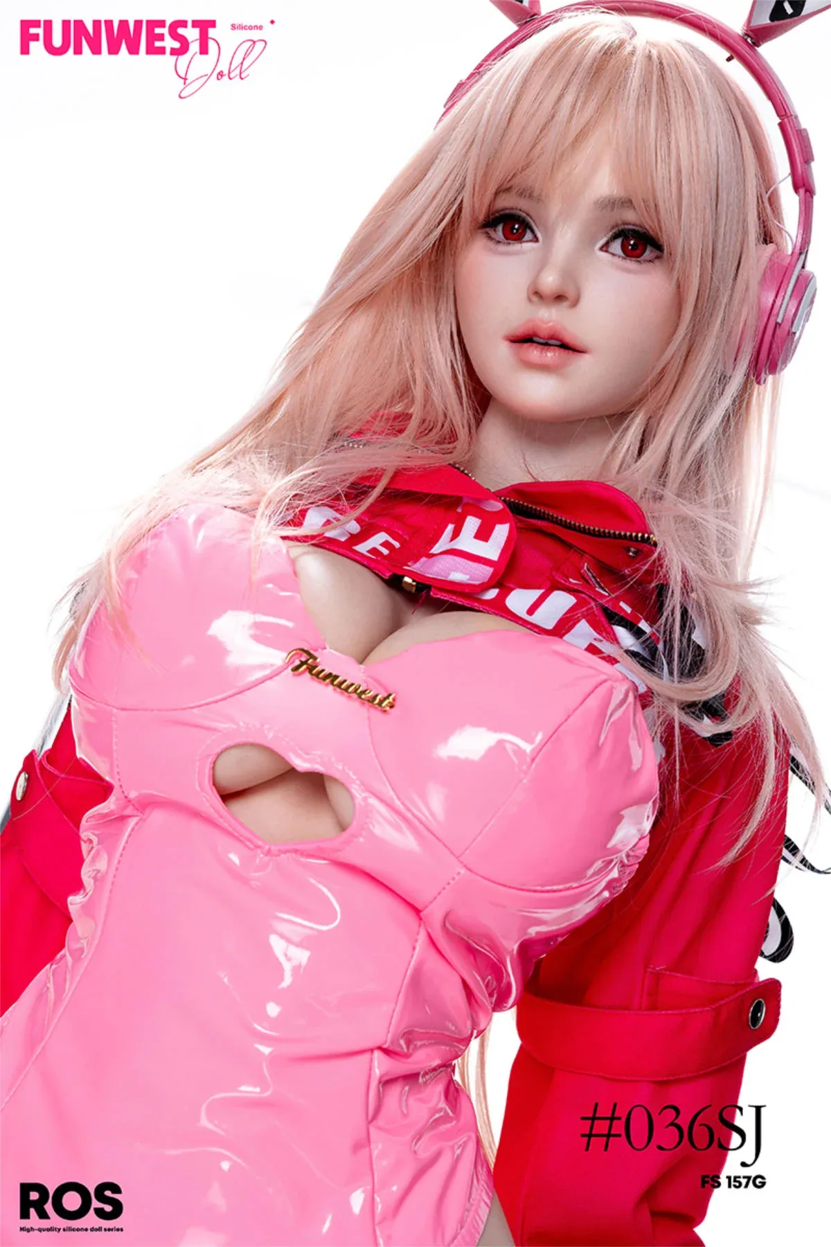 FunWest Doll 157 cm G Silicone - White Lily (Real Skin Texture) view 2