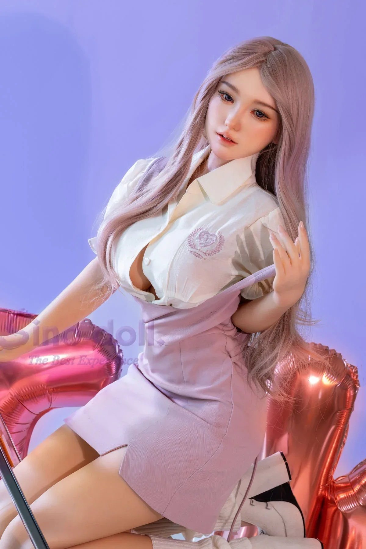 Sino Doll Soft Max 161 cm Platinum Silicone - Linchun (R+S Effect) view 6