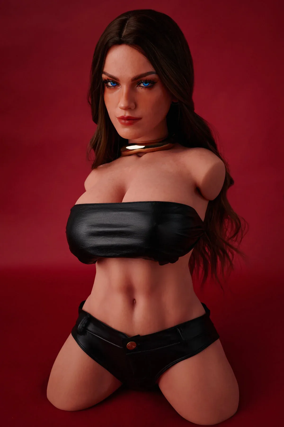 CLIMAX DOLL - ULW 663# Silicone Torso - Emma (Black) view 2