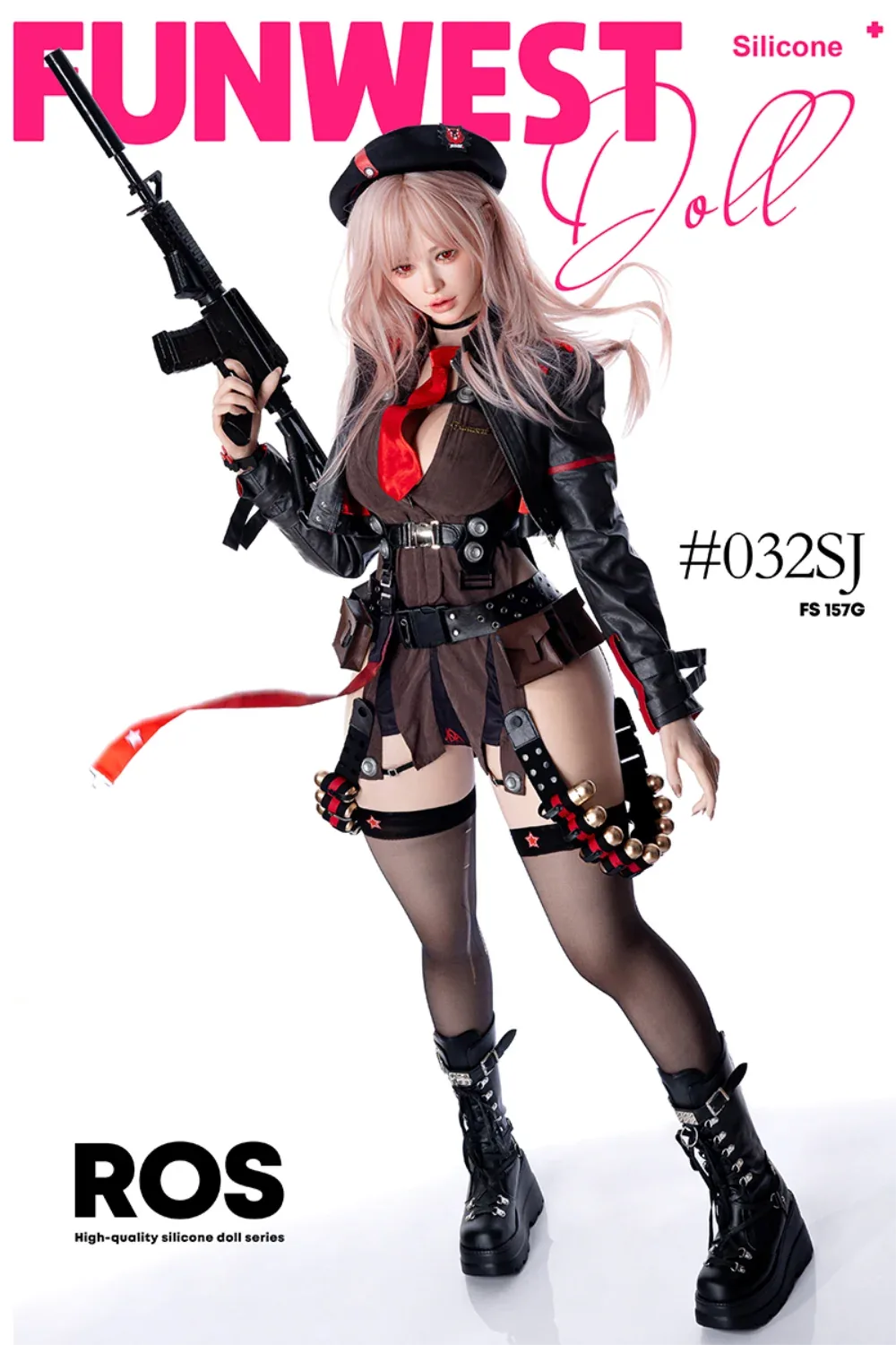 FunWest Doll 157 cm G Silicone - White Lucy (Real Skin Texture) view 4