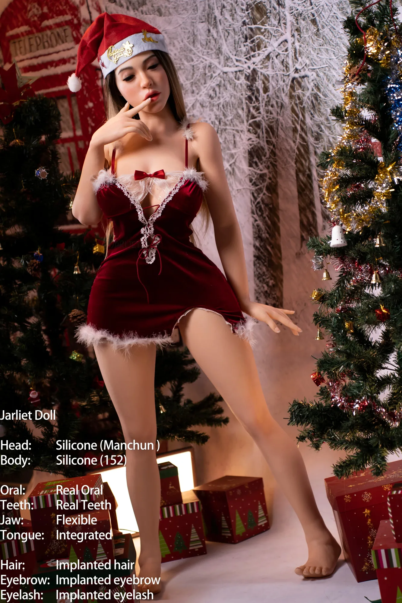 Jarliet Doll 152 cm Silicone - Manchun view 3