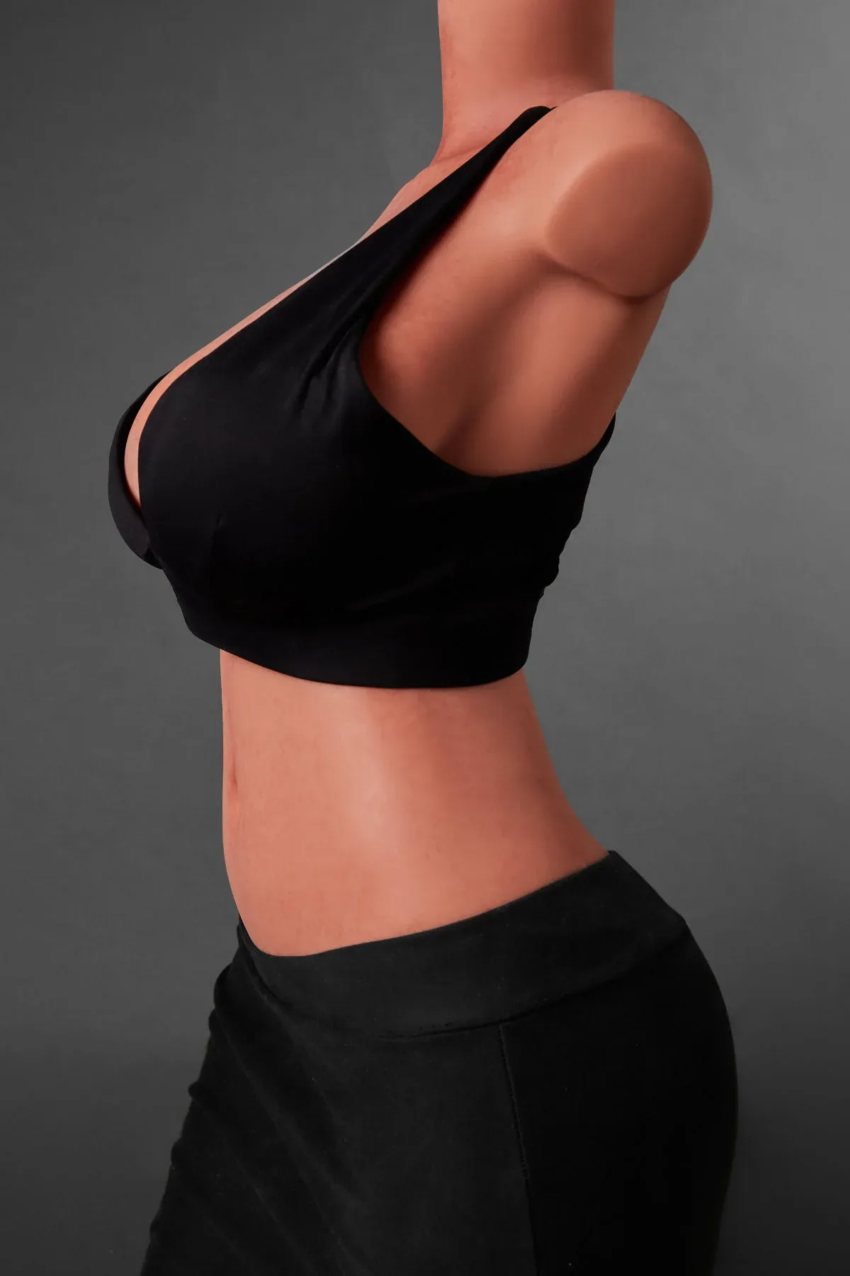 CLIMAX DOLL - ULW 883# Silicone Torso (Black) view 2