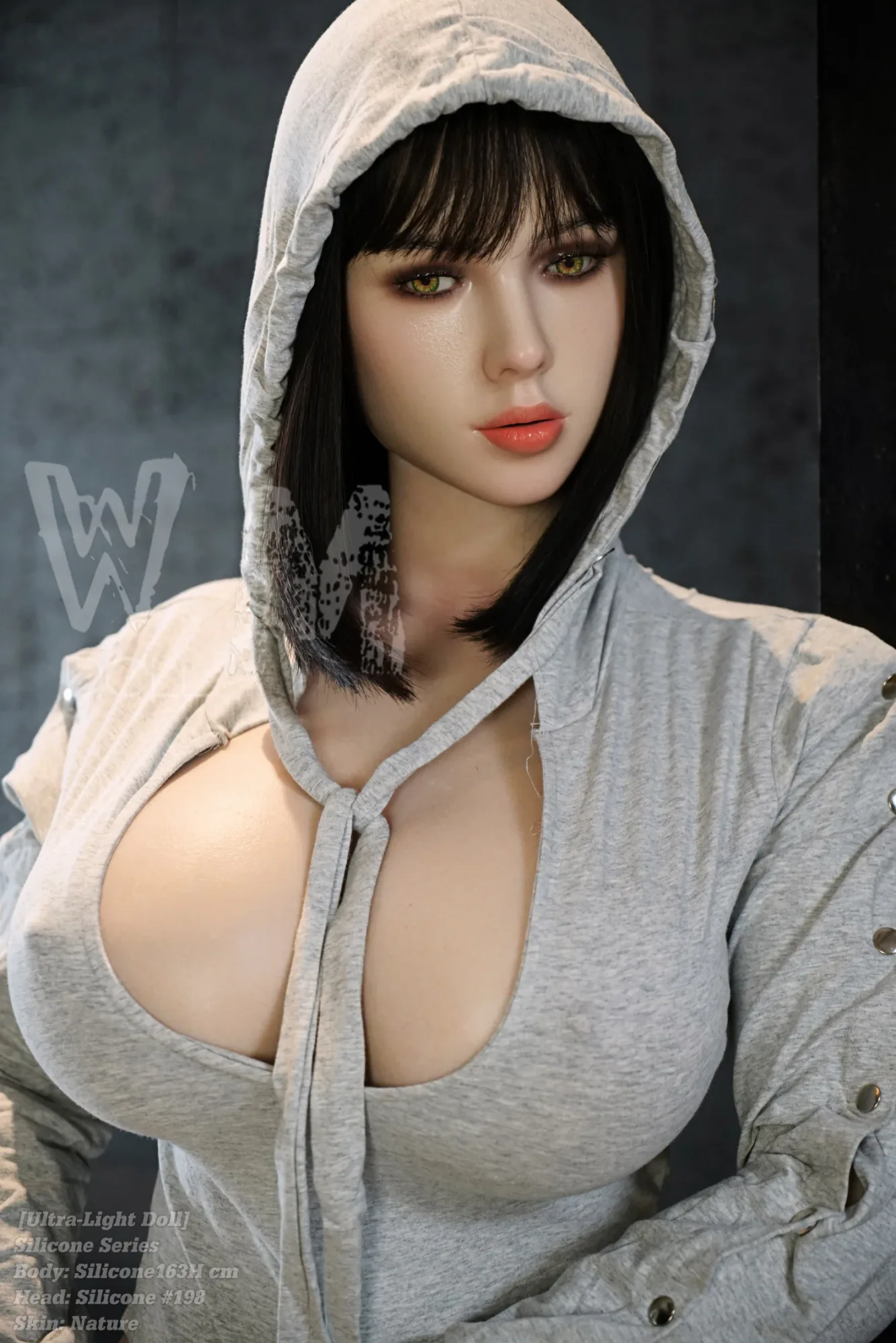 WM DOLL 163 CM H-cup Ultra Light SILICONE - #198 V2 view 2