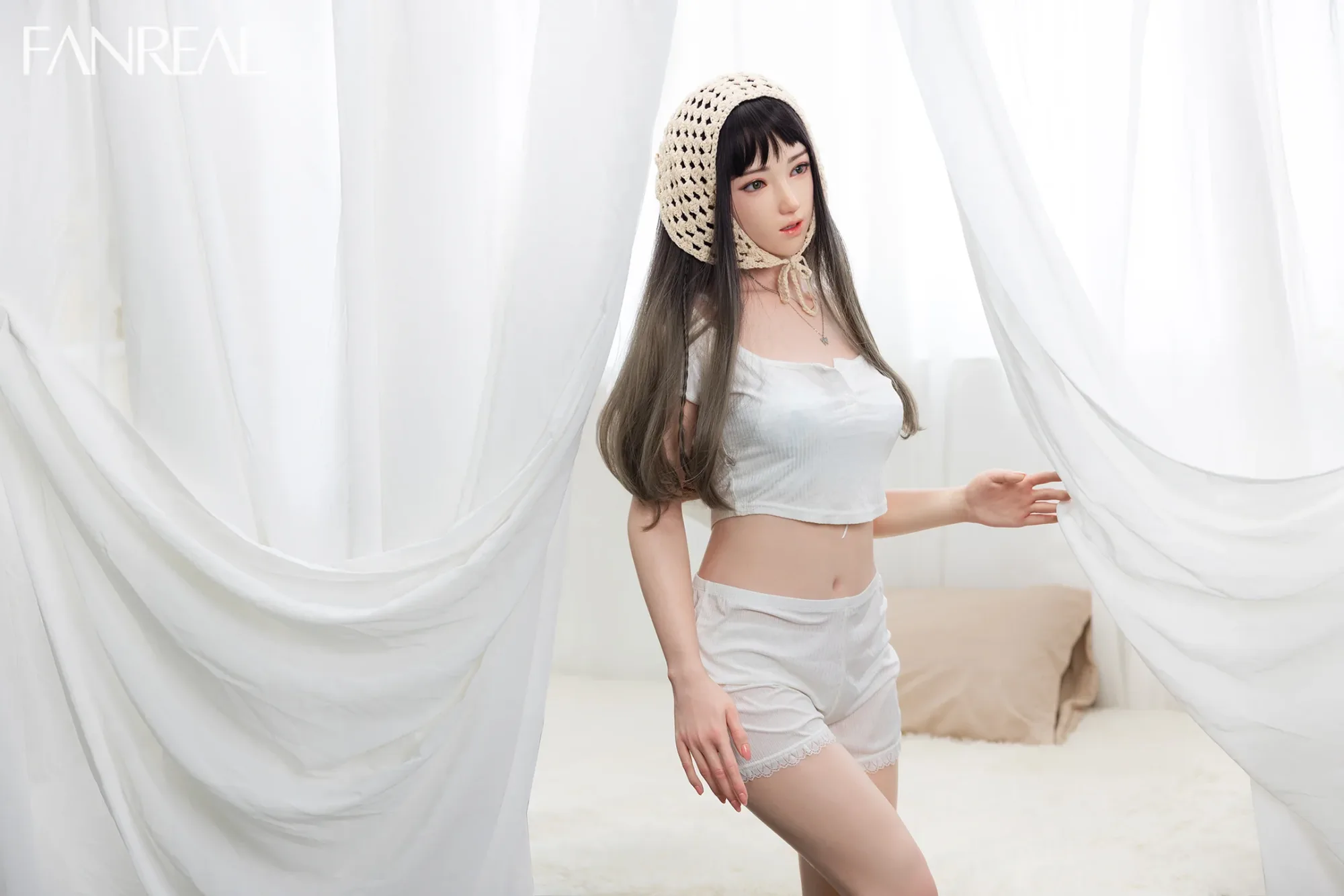 FANREAL Doll Jia – 158cm B-Cup Realistic Silicone Sex Doll view 5