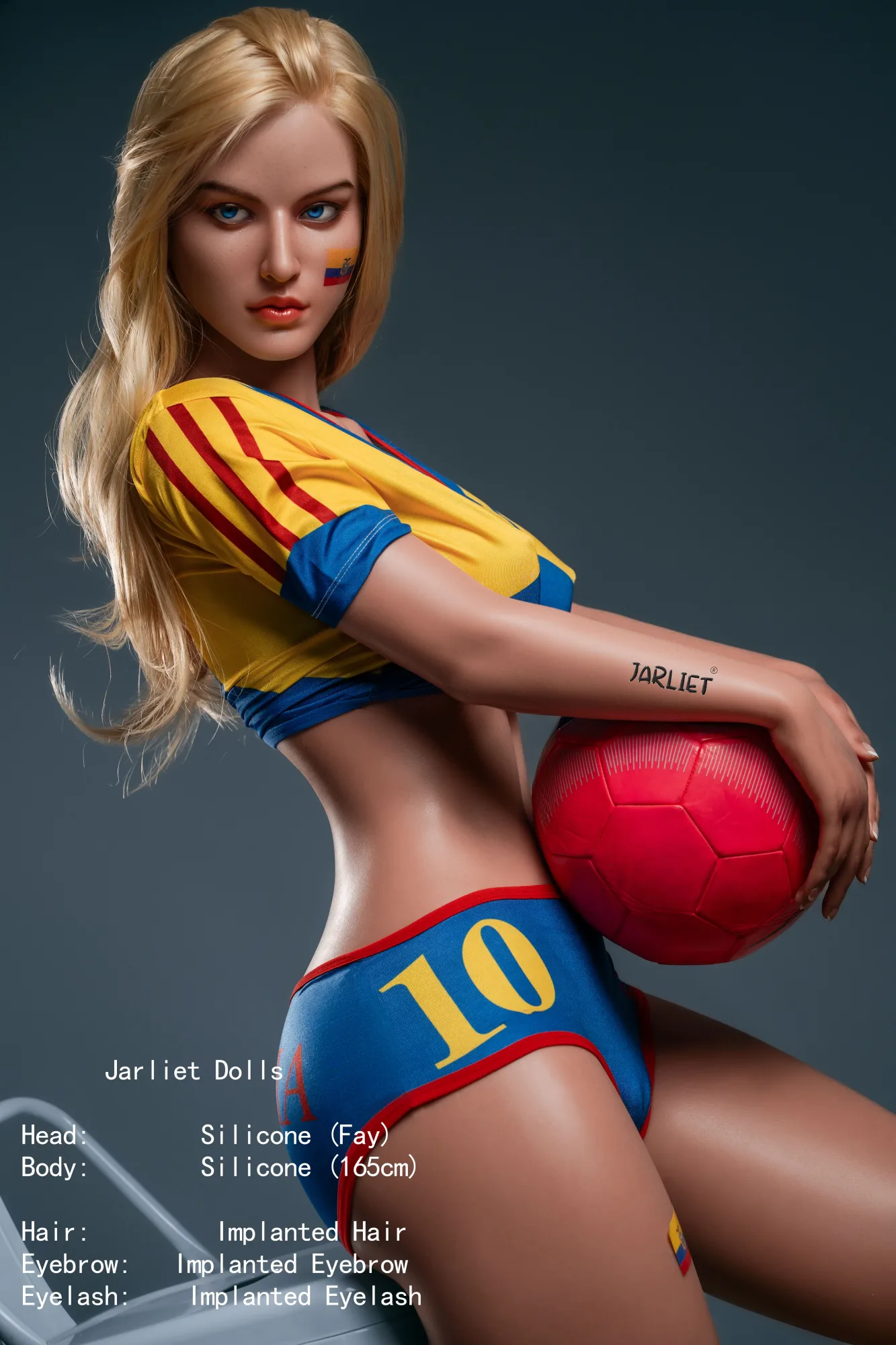 Jarliet Doll 165 cm Silicone - Fay view 2