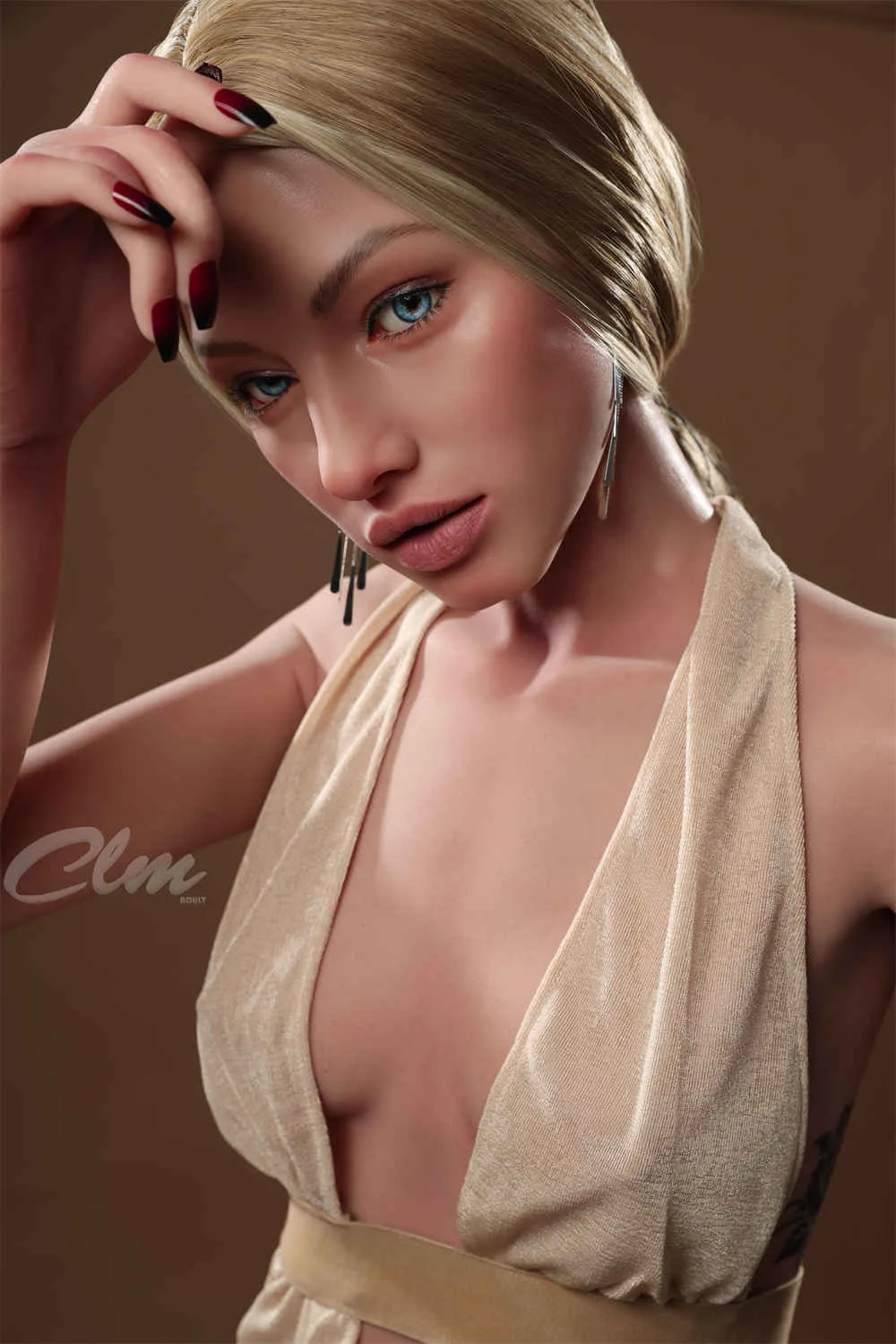 CLIMAX DOLL 157 cm Silicone - Sola (Movable Jaw) view 8