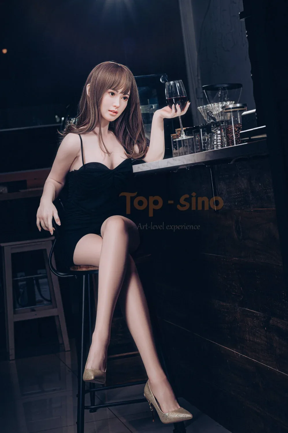 Top Sino 157 cm D Platinum Silicone - Minan view 2