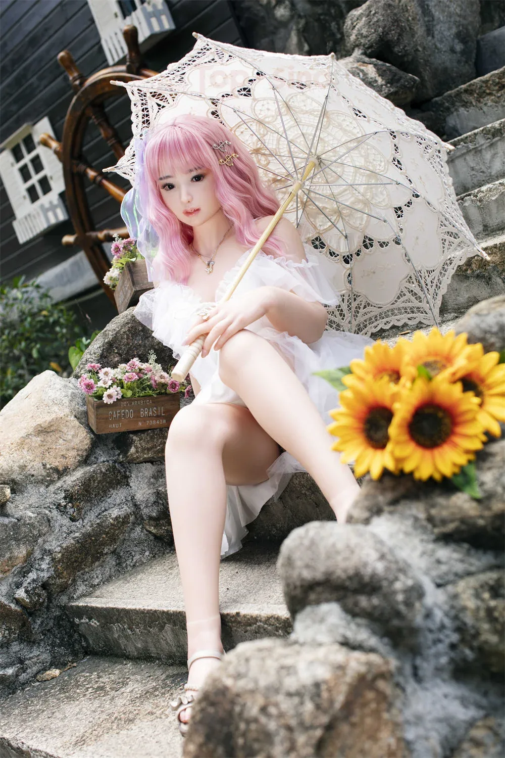Top Sino 148 cm B Platinum Silicone - Mirei view 2