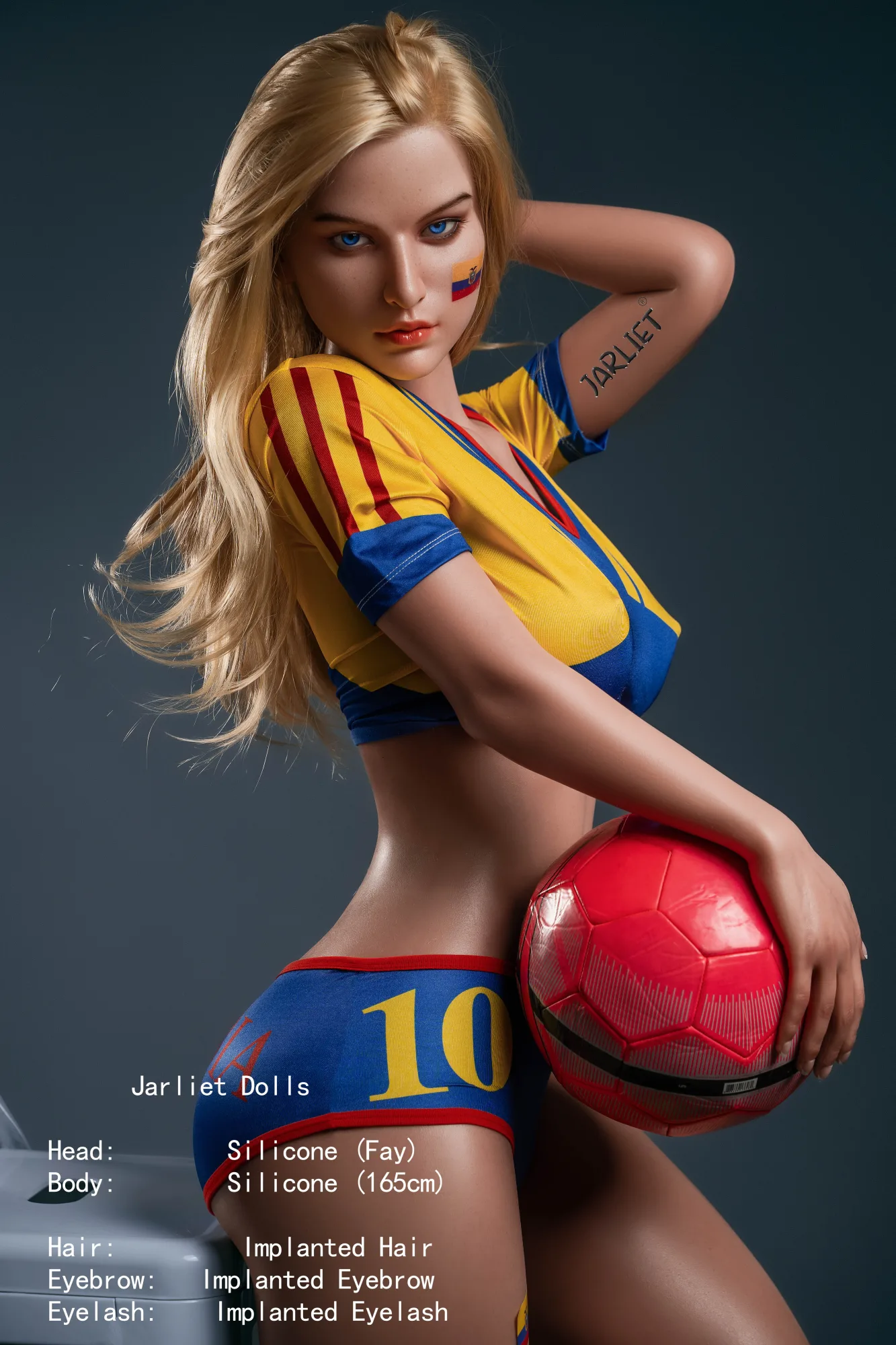 Jarliet Doll 165 cm Silicone - Fay view 3