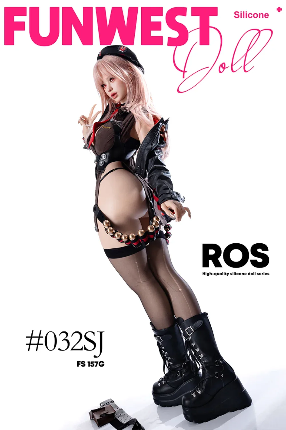 FunWest Doll 157 cm G Silicone - White Lucy (Real Skin Texture) view 8