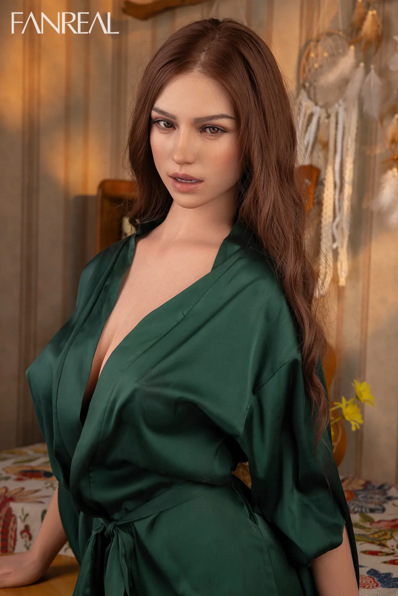 FANREAL Doll Mirella – 155cm F-Cup Silicone Sex Doll with Real Skin Texture view 3