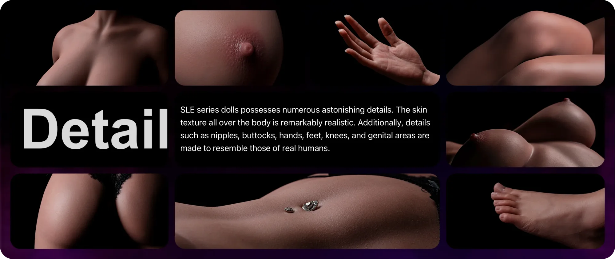 ZELEX SLE Series Silicone Sex Doll Bodies - Single Body(No Head) view 5