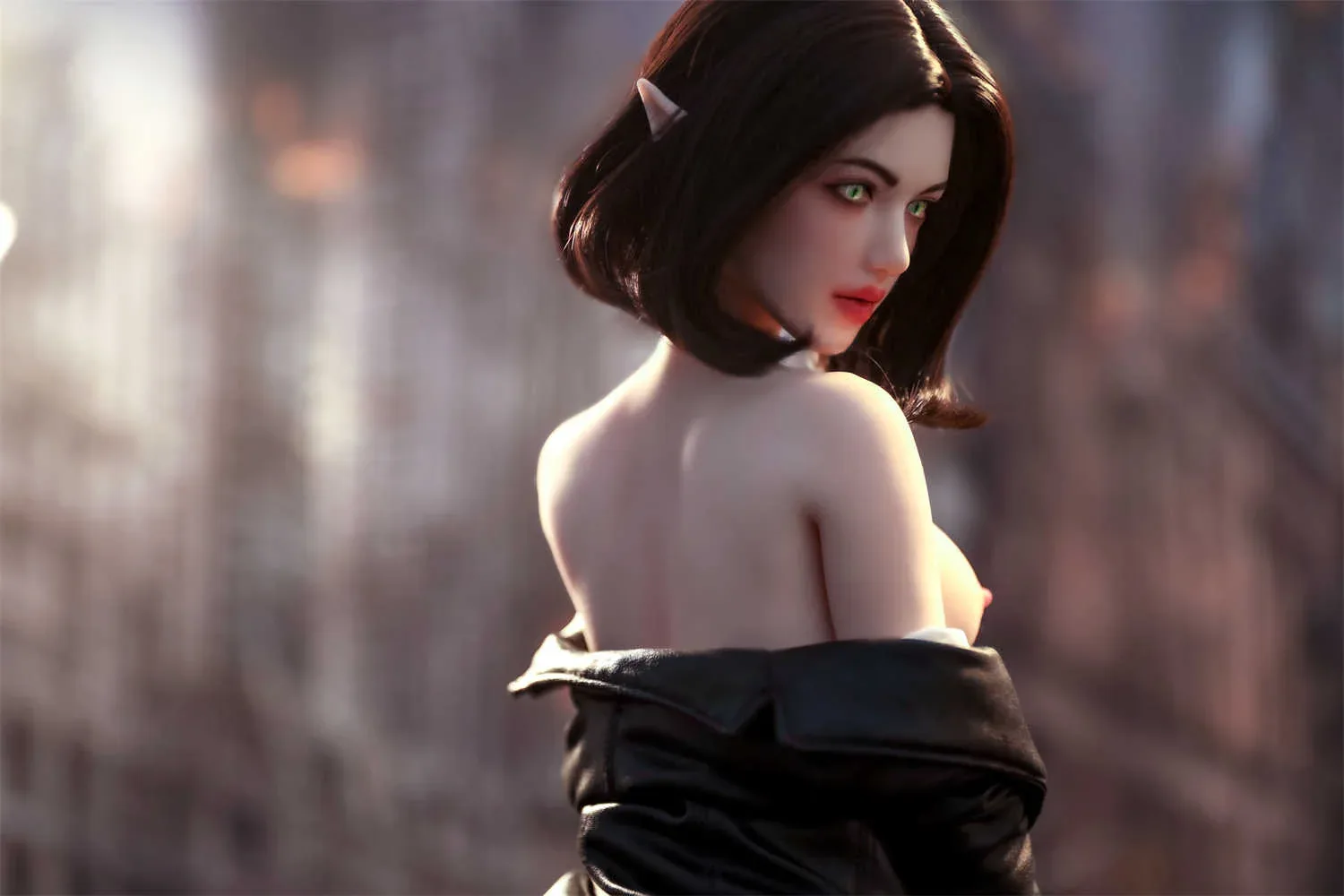 CLIMAX DOLL Mini 60 cm M Silicone - Arwen view 8