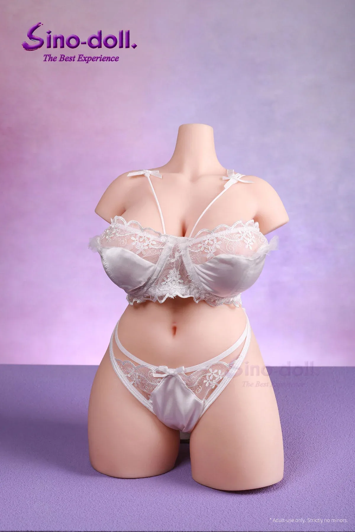 Sino Doll Soft Max 47 cm Platinum Silicone B49 Torso view 1