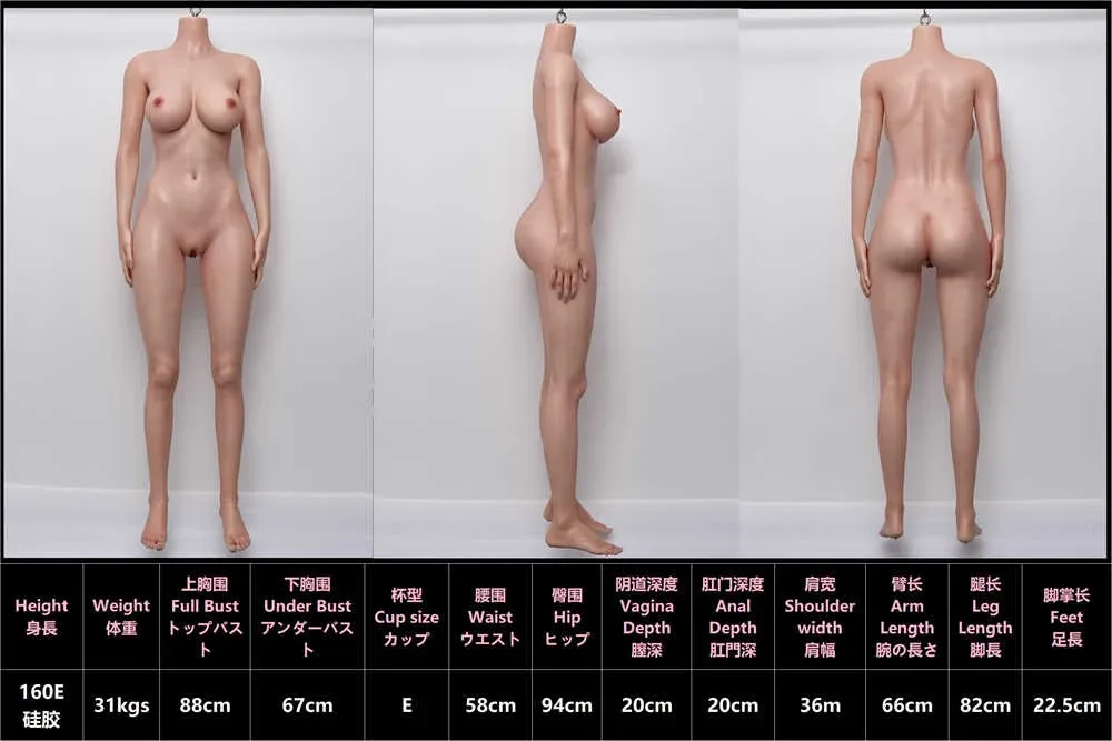 Jiusheng Doll 160 cm E Silicone - Coco view 3