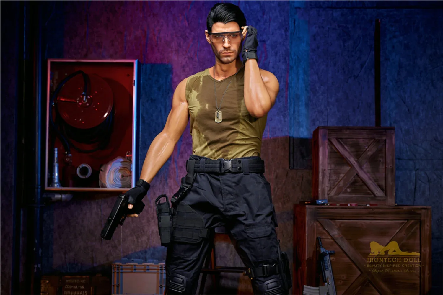 Irontech Doll 176 cm Silicone - Male Thomas (V2) view 8