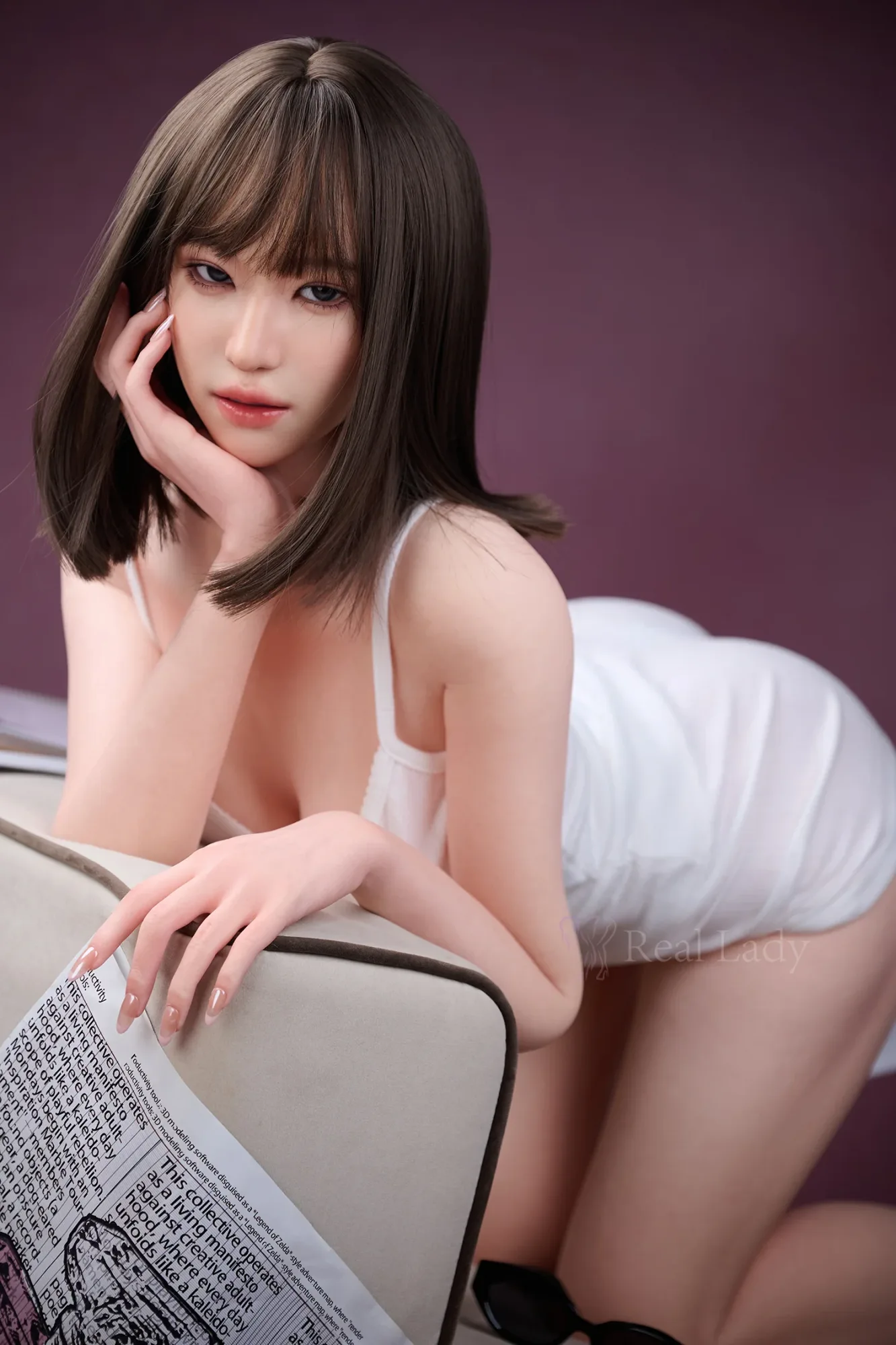 RealLady 150 cm E Pink Lover Series Silicone - Viki view 3