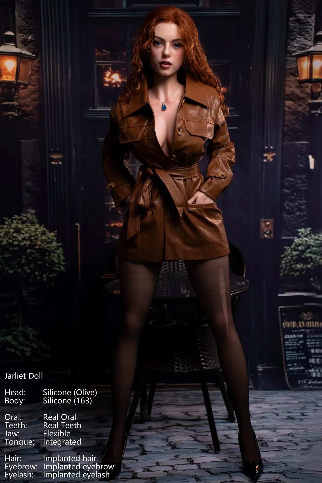 Jarliet Doll 163 cm D Silicone - Olive view 6