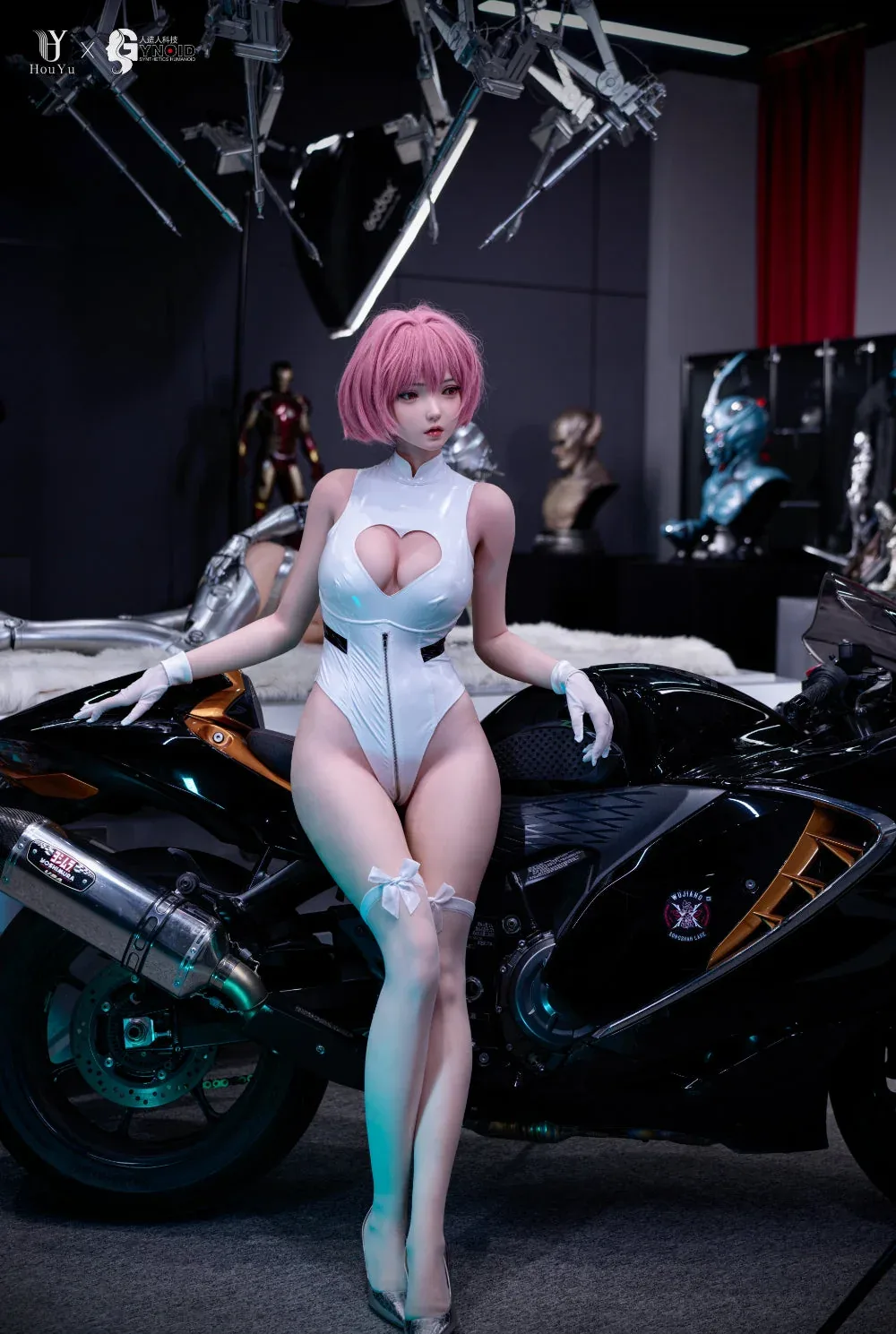 Gynoid Doll x HouYu 150 cm Silicone - Eva view 5
