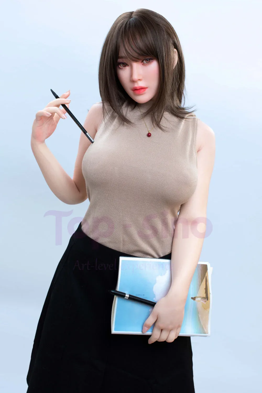 Top Sino 165 cm E Platinum Silicone - Miting view 7