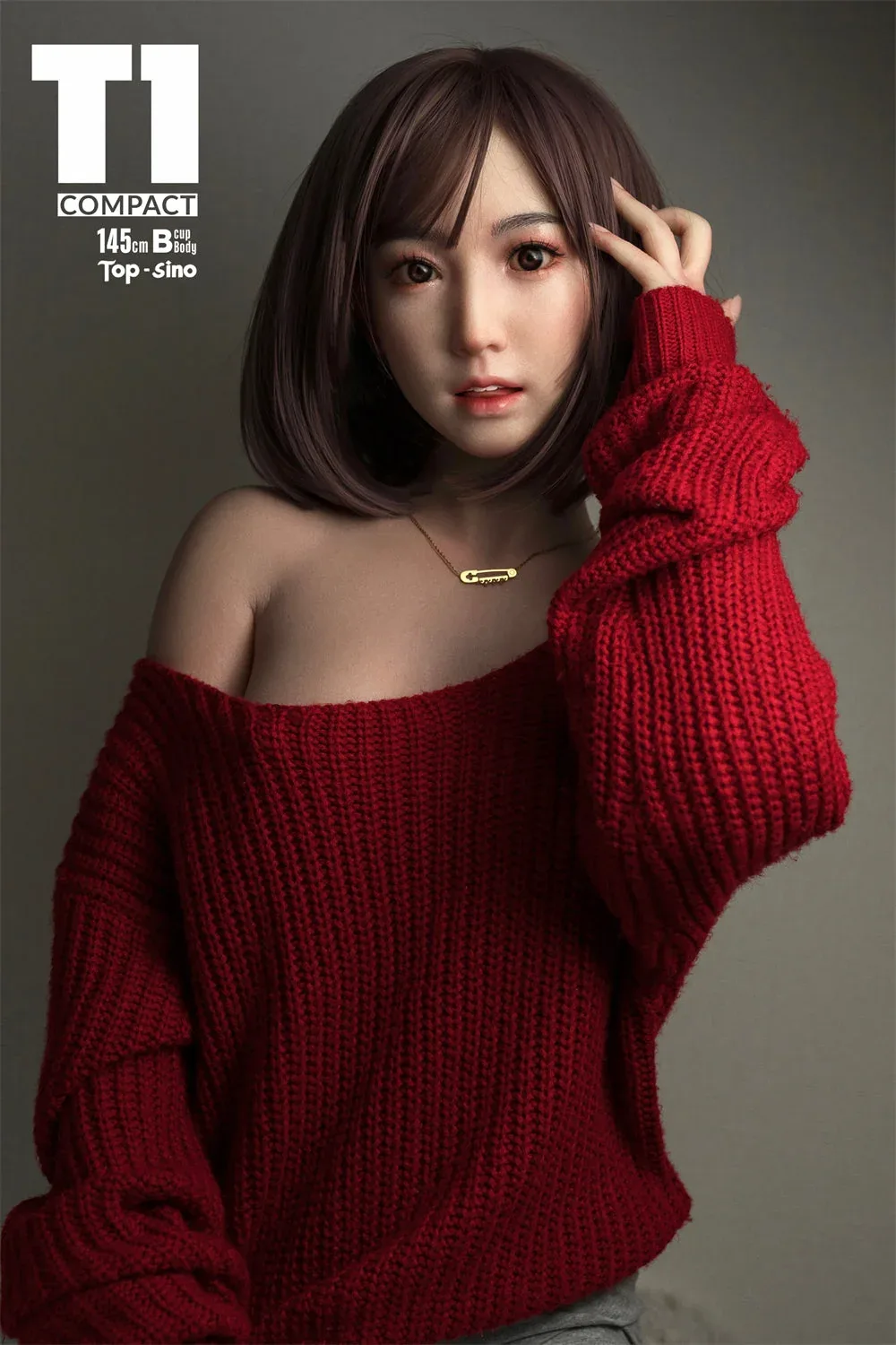 Top Sino 145 cm B Platinum Silicone - Mixiaoyou - V1 view 2