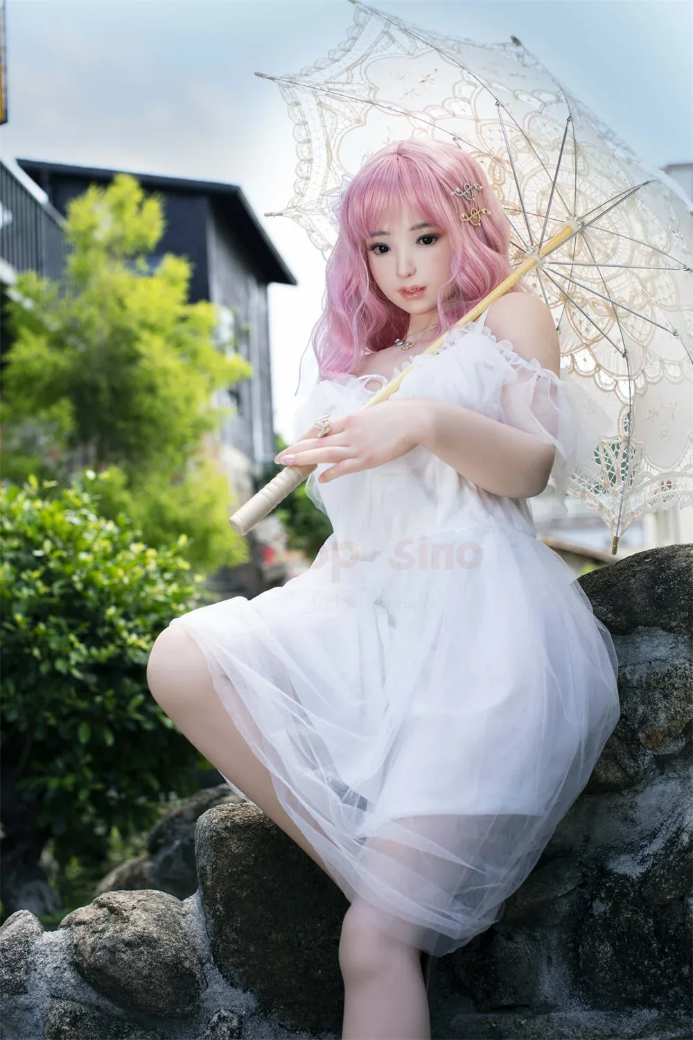 Top Sino 148 cm B Platinum Silicone - Mirei view 1