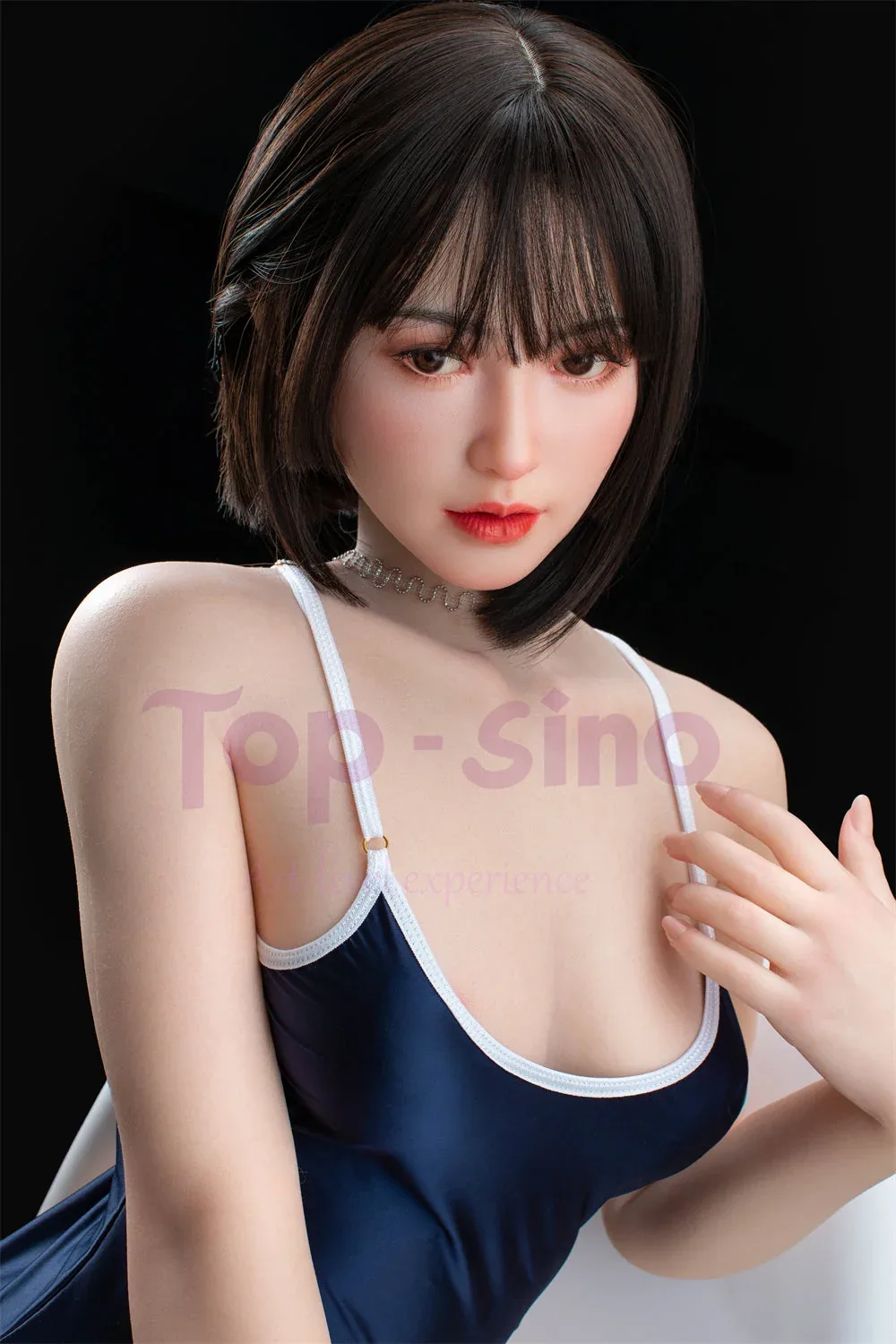 Top Sino Torso 95 cm C Platinum Silicone - Minan view 3