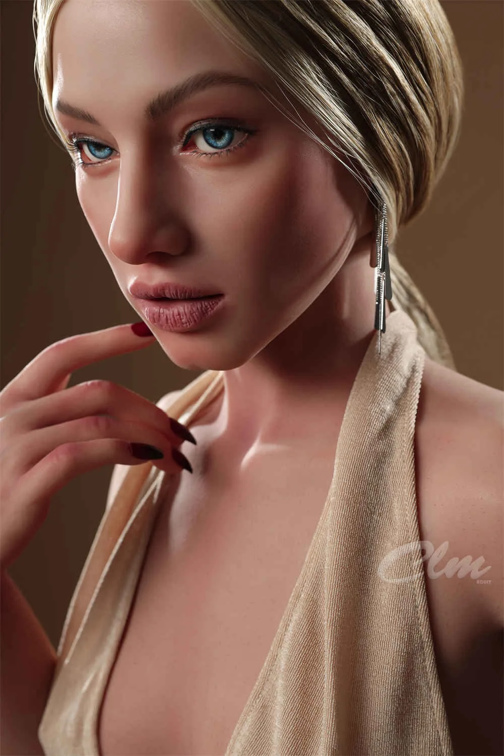 CLIMAX DOLL 157 cm Silicone - Sola (Movable Jaw) view 7