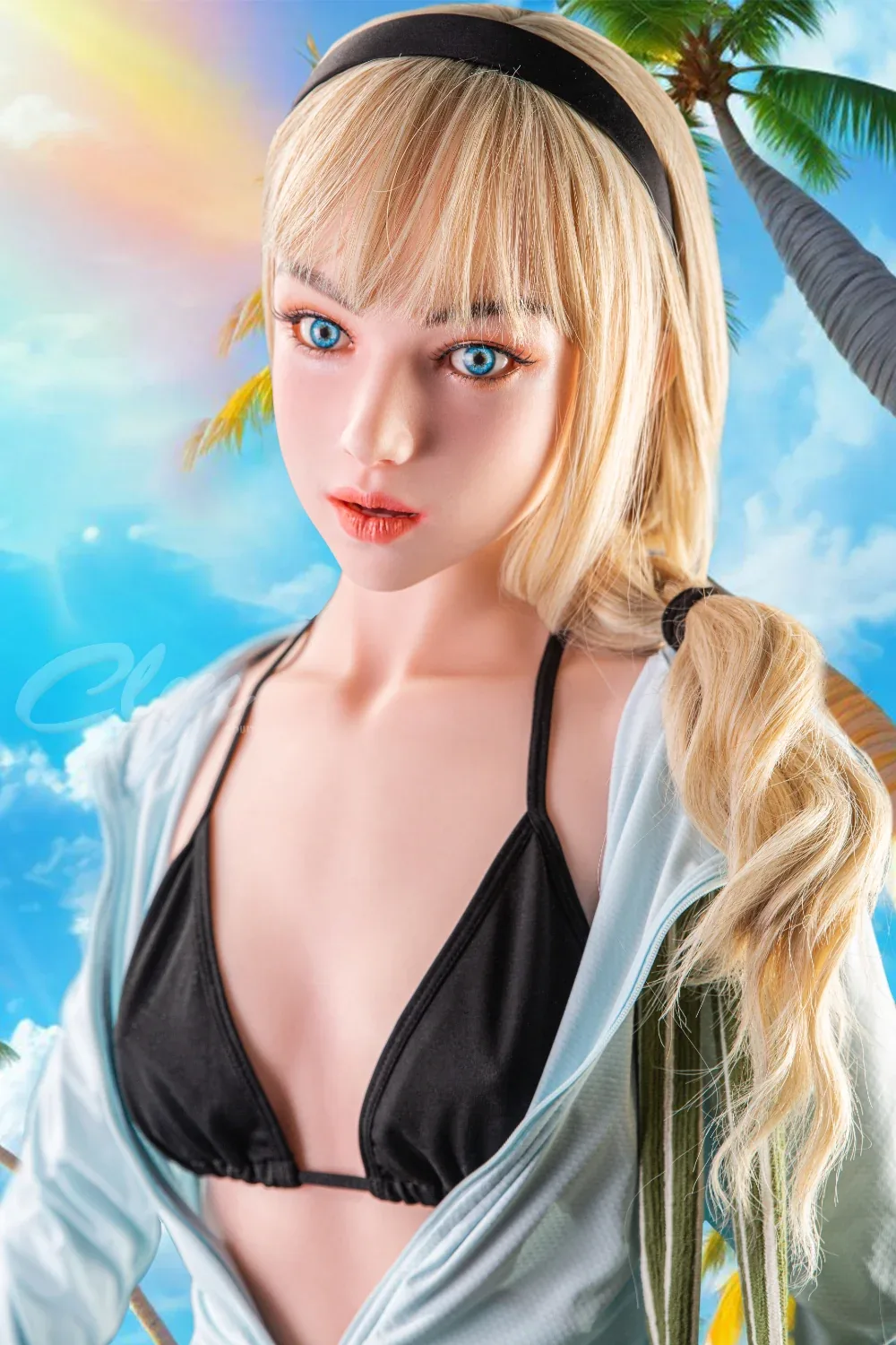 CLIMAX DOLL 157 cm Silicone - Gali (Movable Jaw) view 1