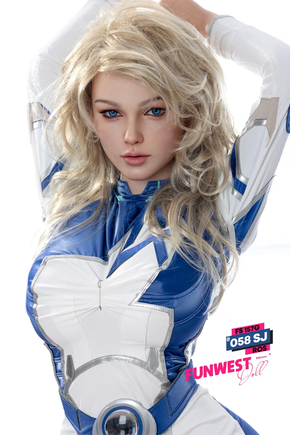 FunWest Doll 157 cm G Silicone - White Eloise (Real Skin Texture) view 4