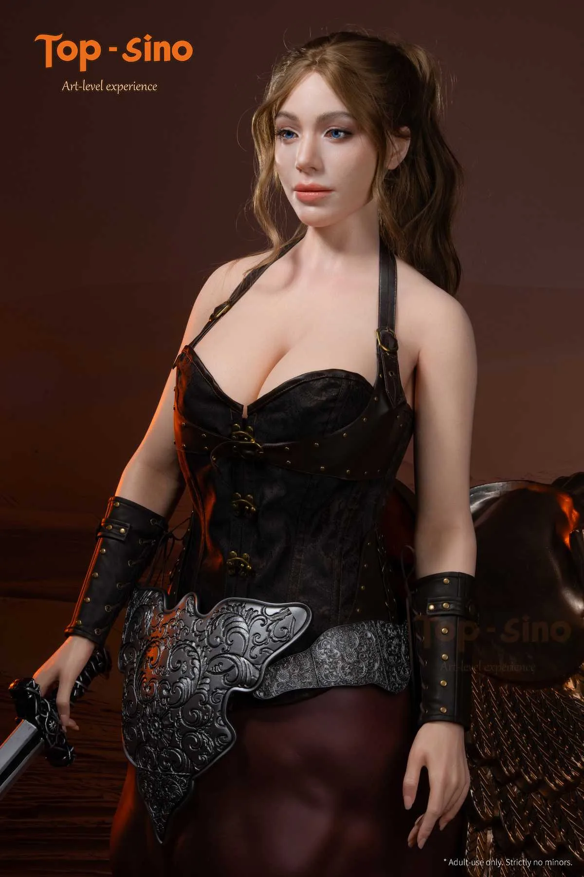 Top Sino Torso T96 cm Platinum Silicone Recreated Series - Adriana (RRS+) view 3